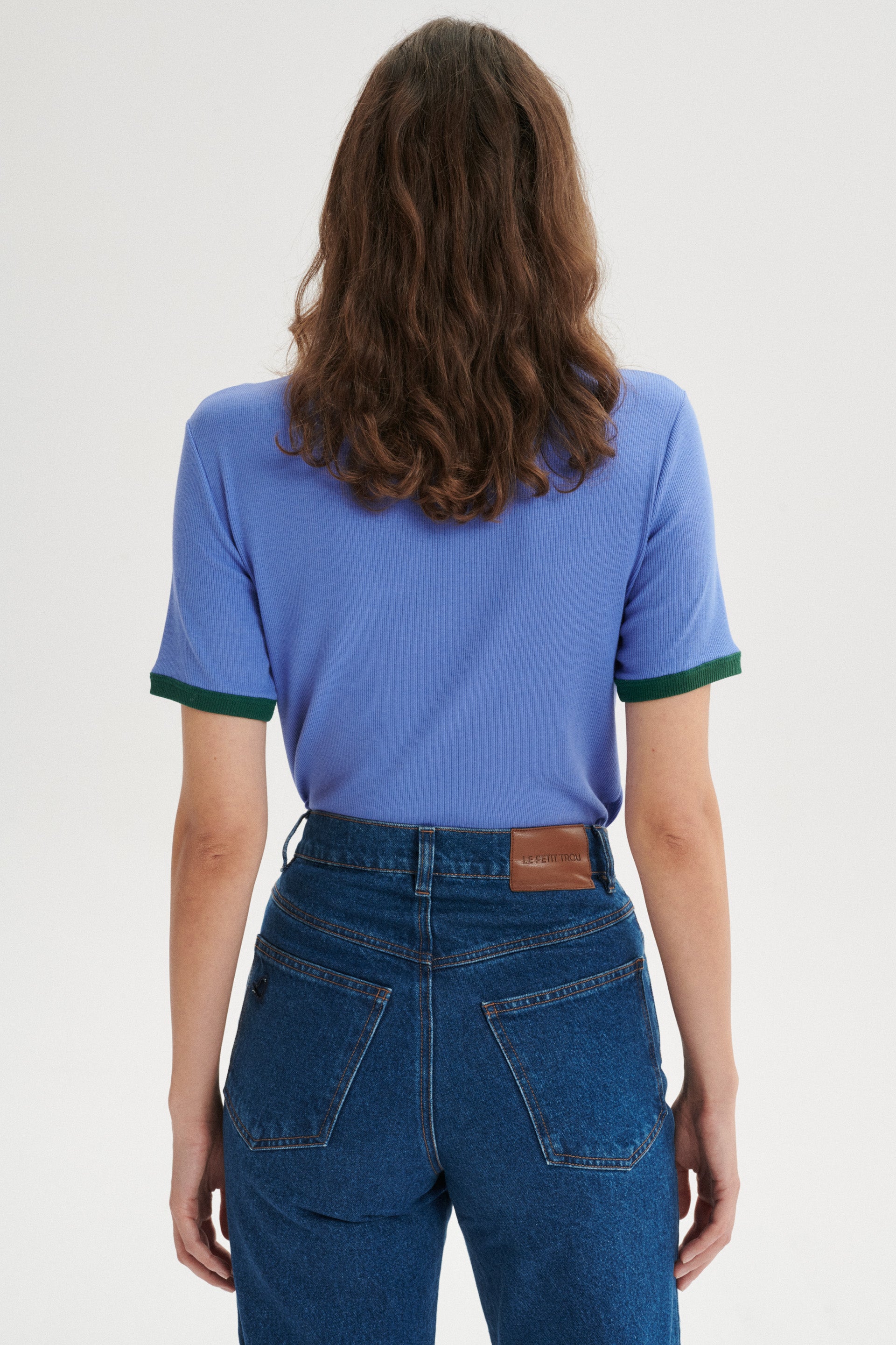 Muller Prążkowany t-shirt