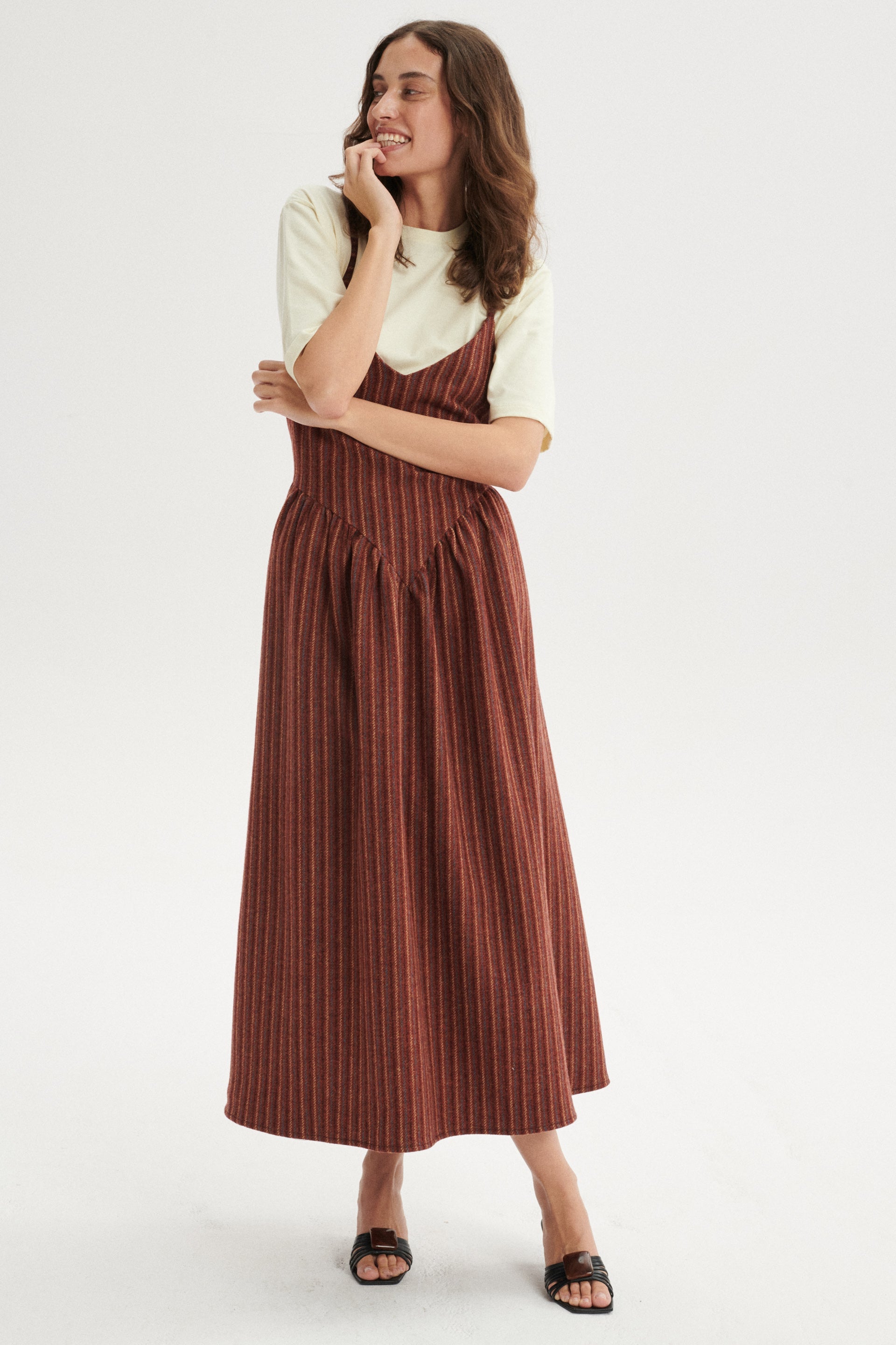 Luigi Sandały na obcasie typu kitten