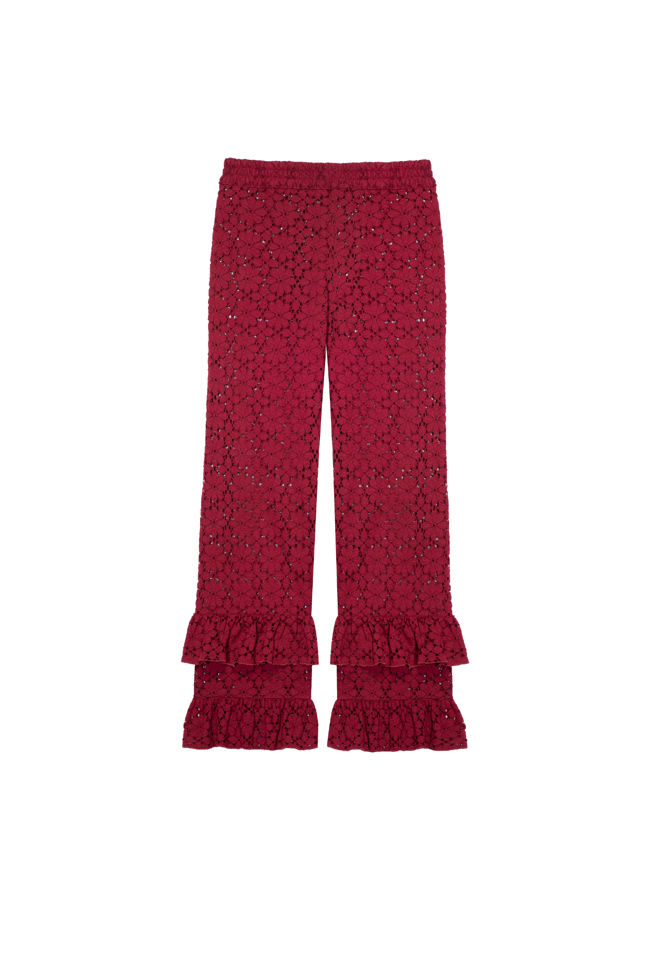 Malone Spodnie - burgundy