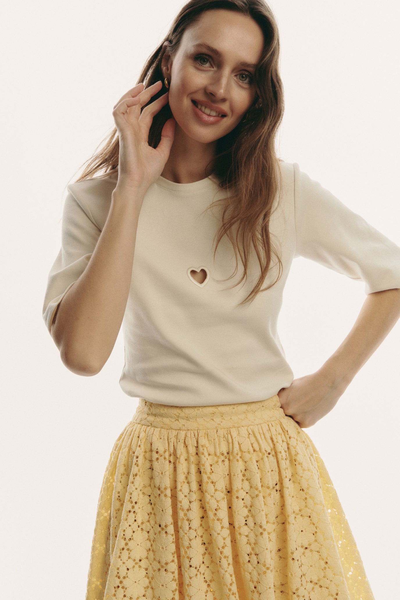 NOA top - cream