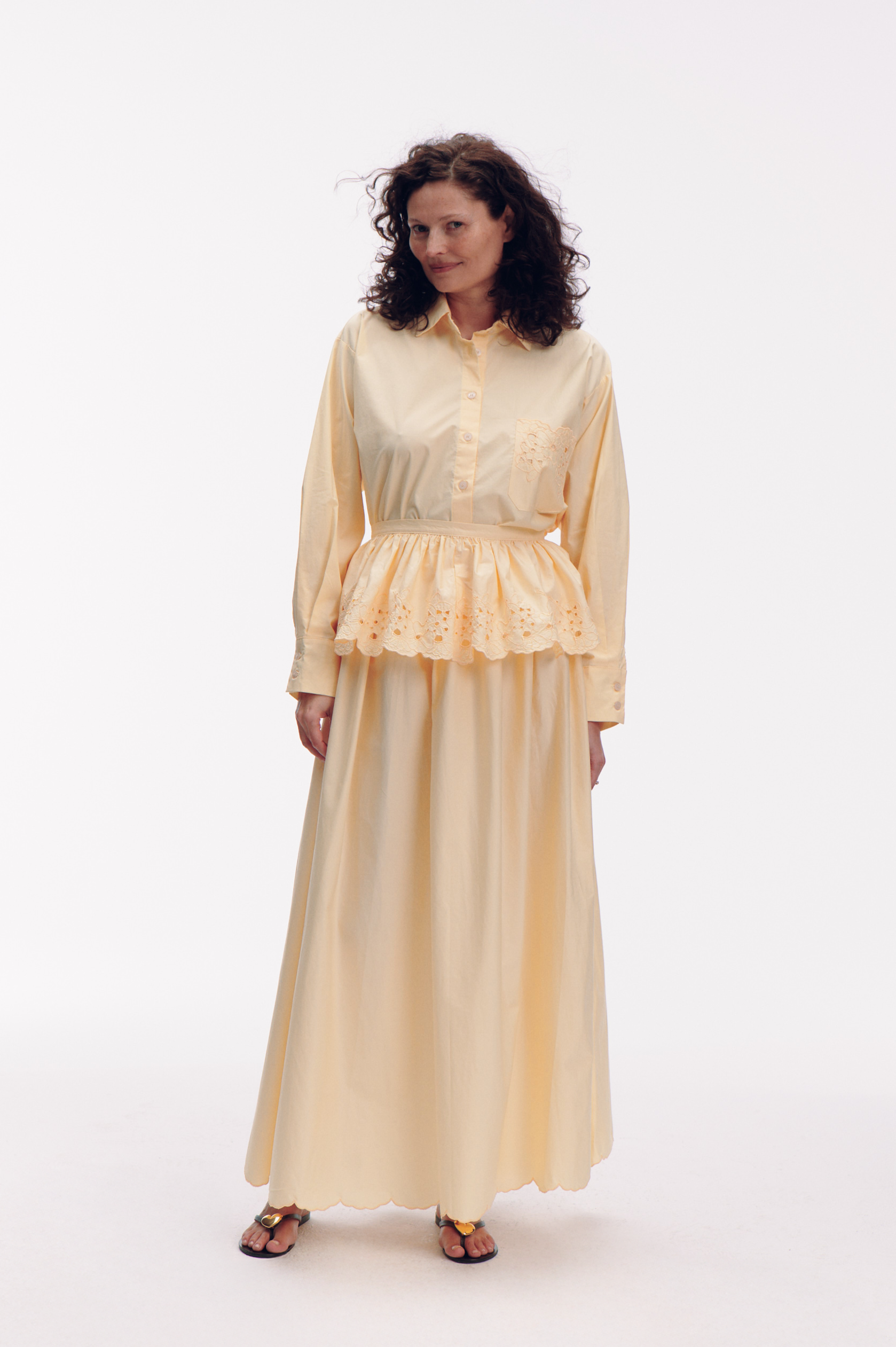 Alma Koszula - yellow