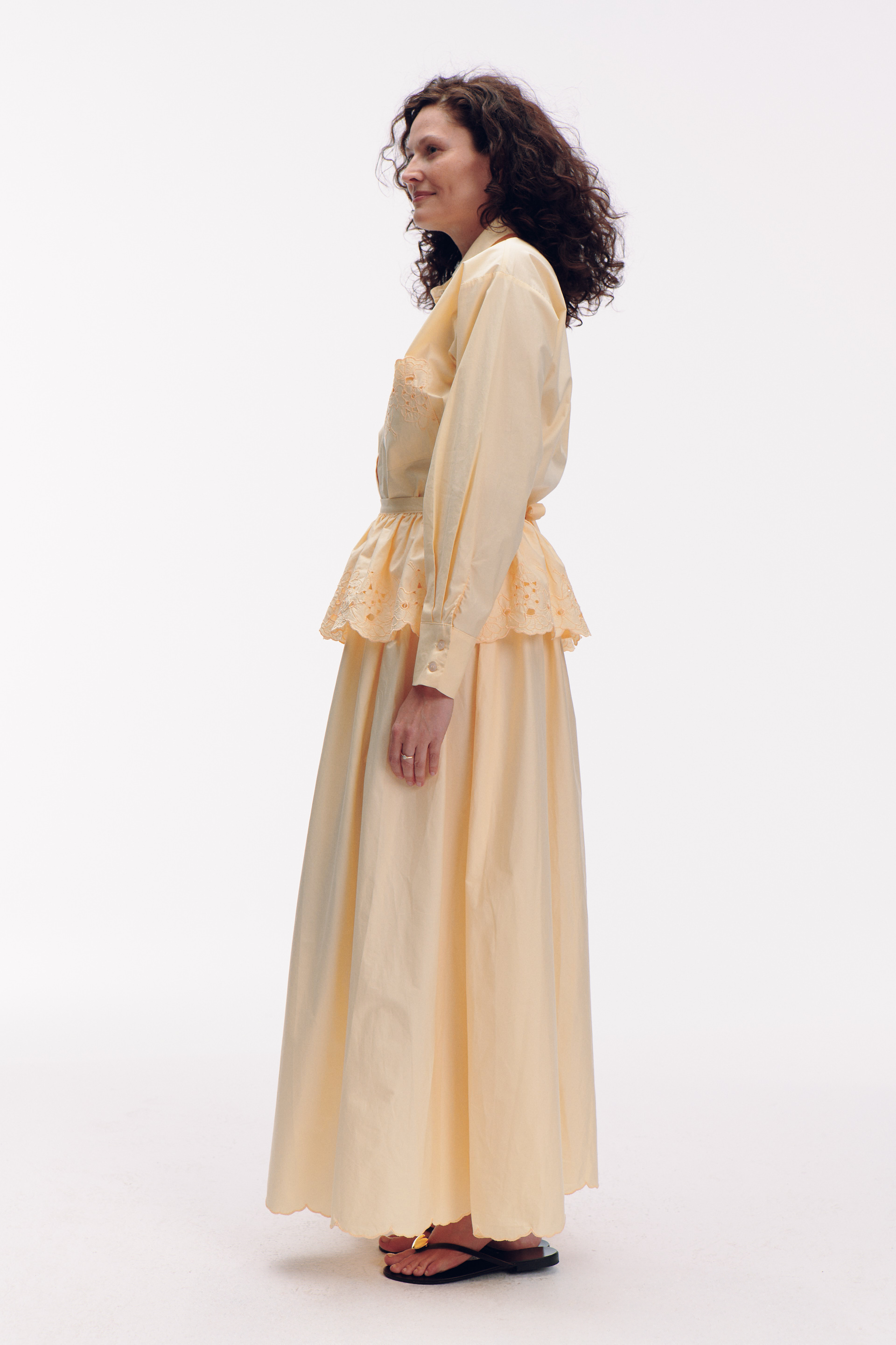 Alma Koszula - yellow