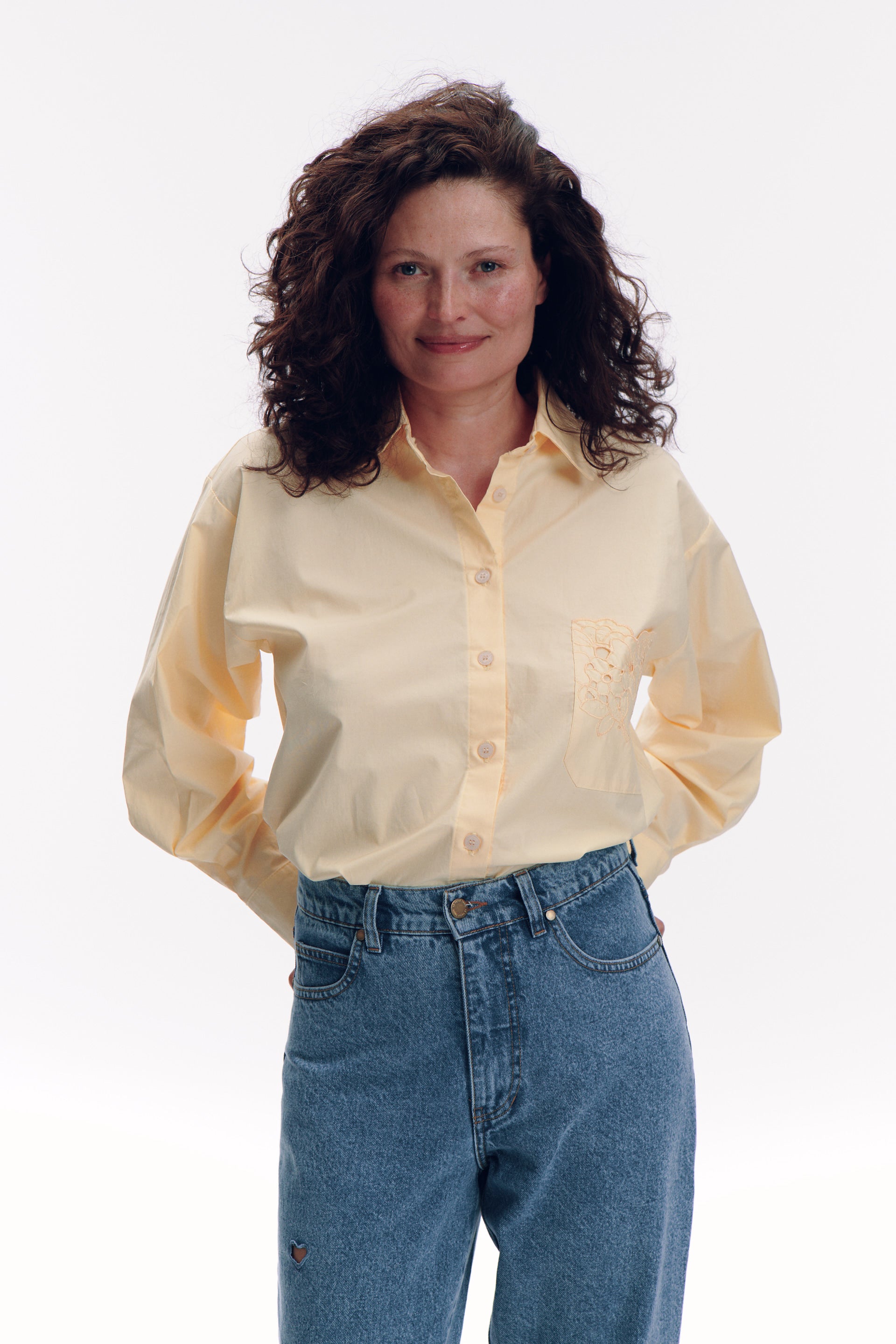 Alma Koszula - yellow