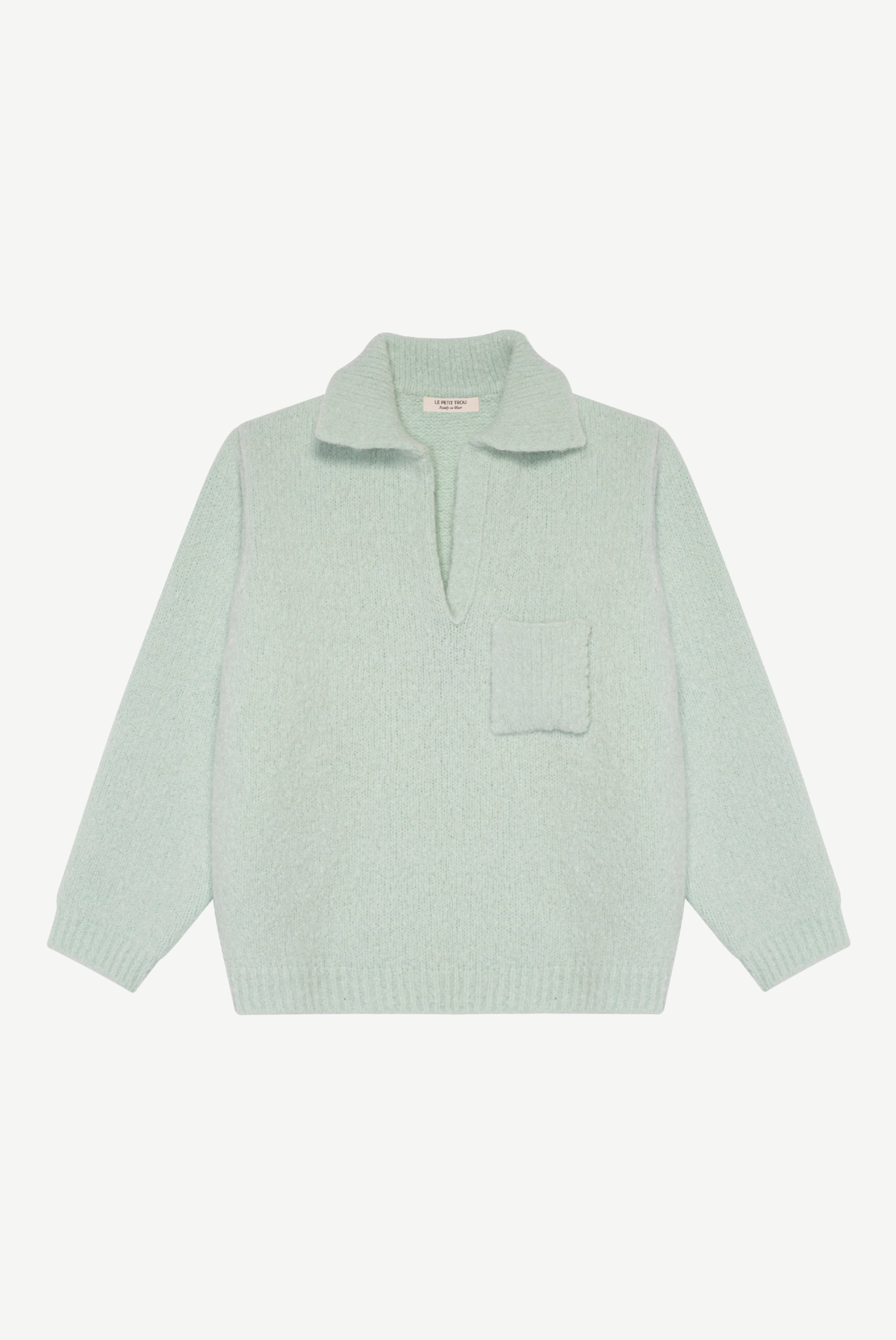 Augustin Sweter z baby alpaki