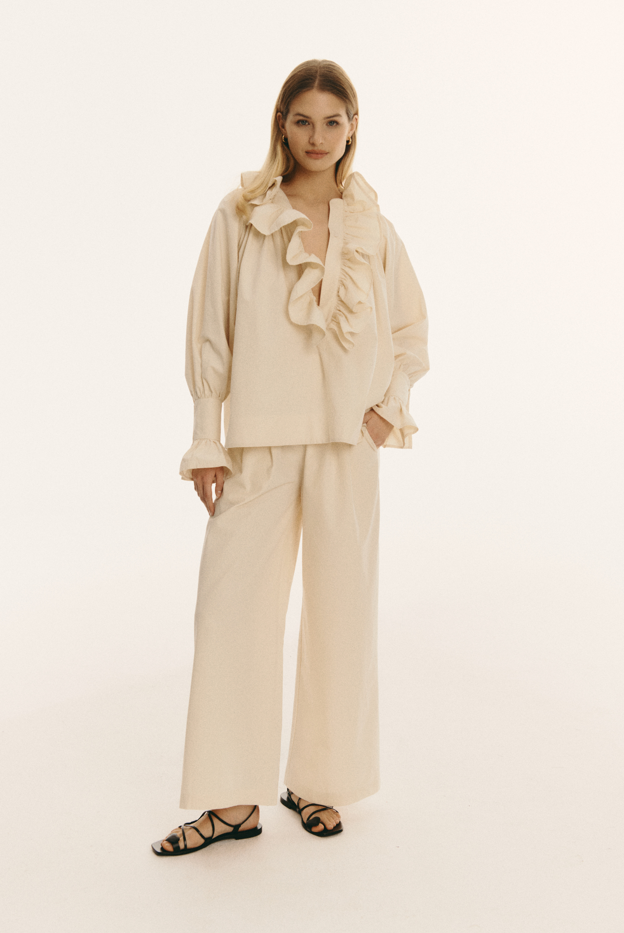 Ava Trousers - cream