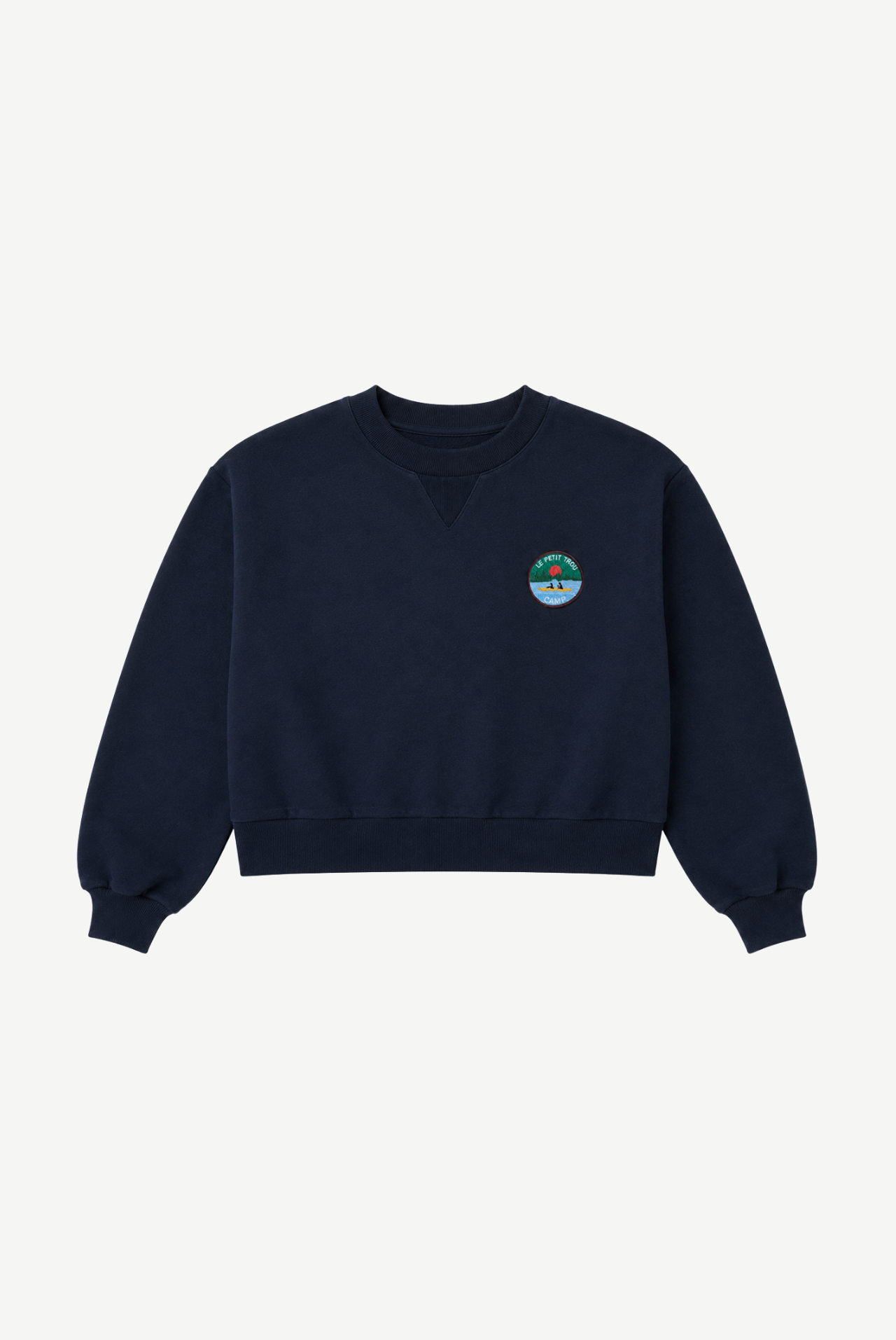 Camp Krótka bluza z organicznej bawełny