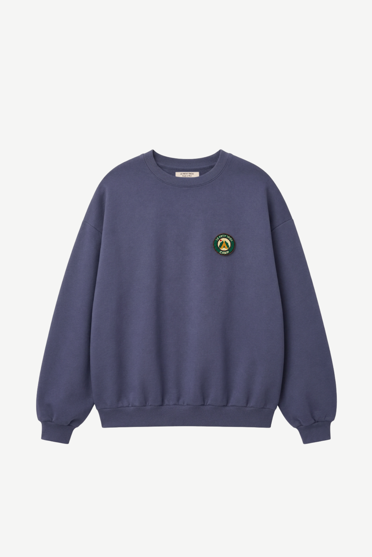 Camp Bawełniana bluza o luźnym kroju