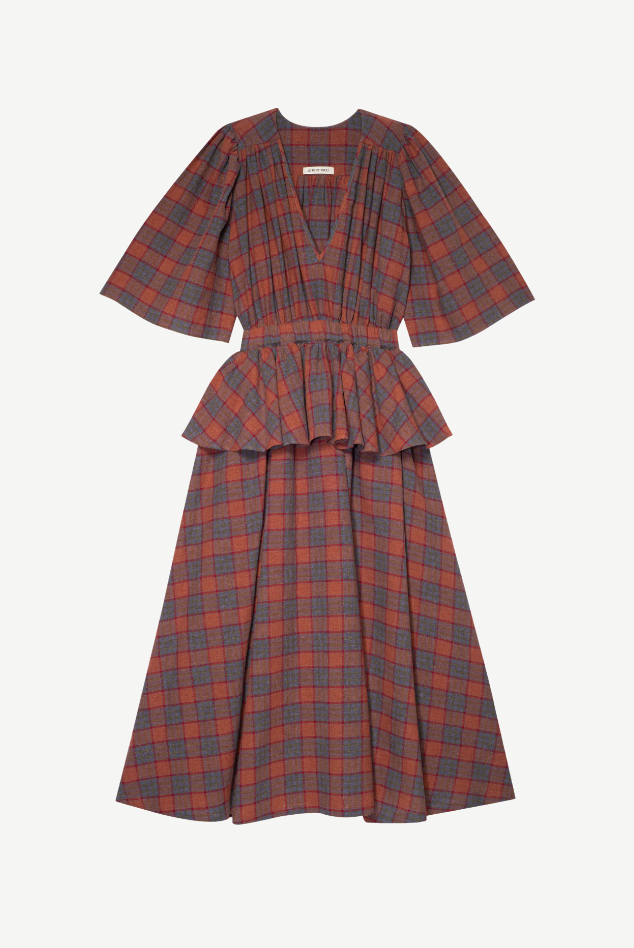 Paola sukienka - checked