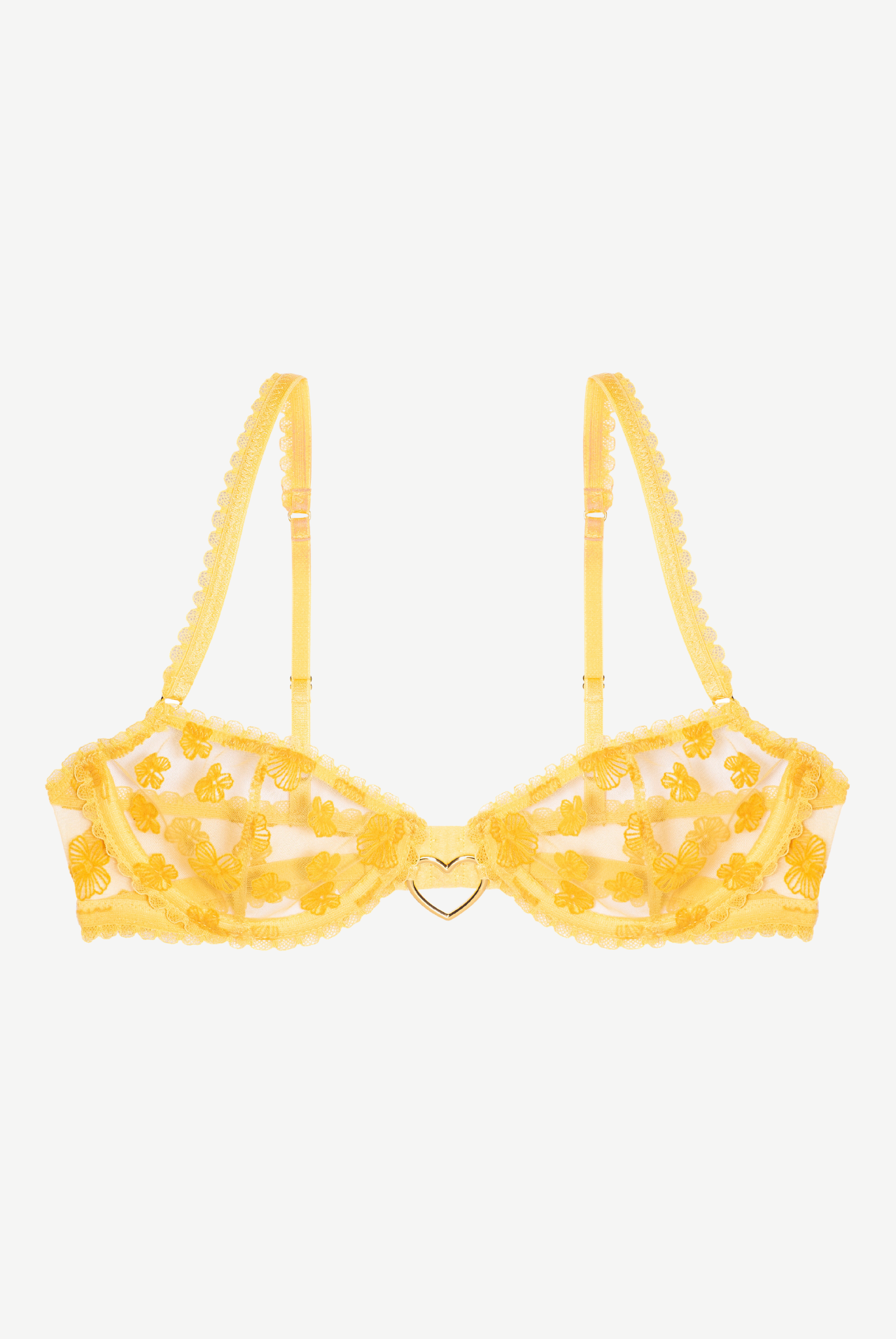 HIBISCUS stanik z fiszbiną i sercem