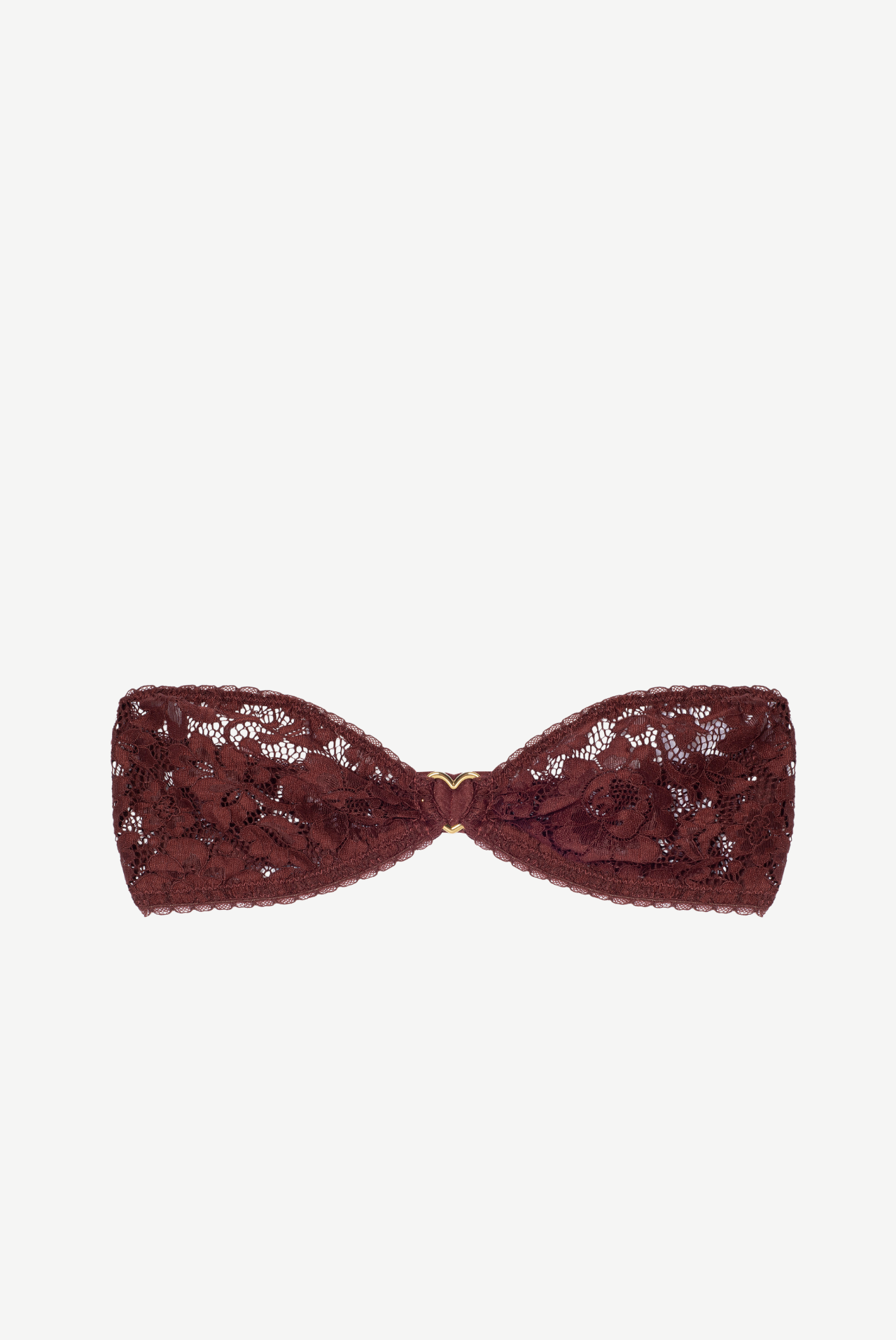 CHOCOLAT stanik bandeau z sercem