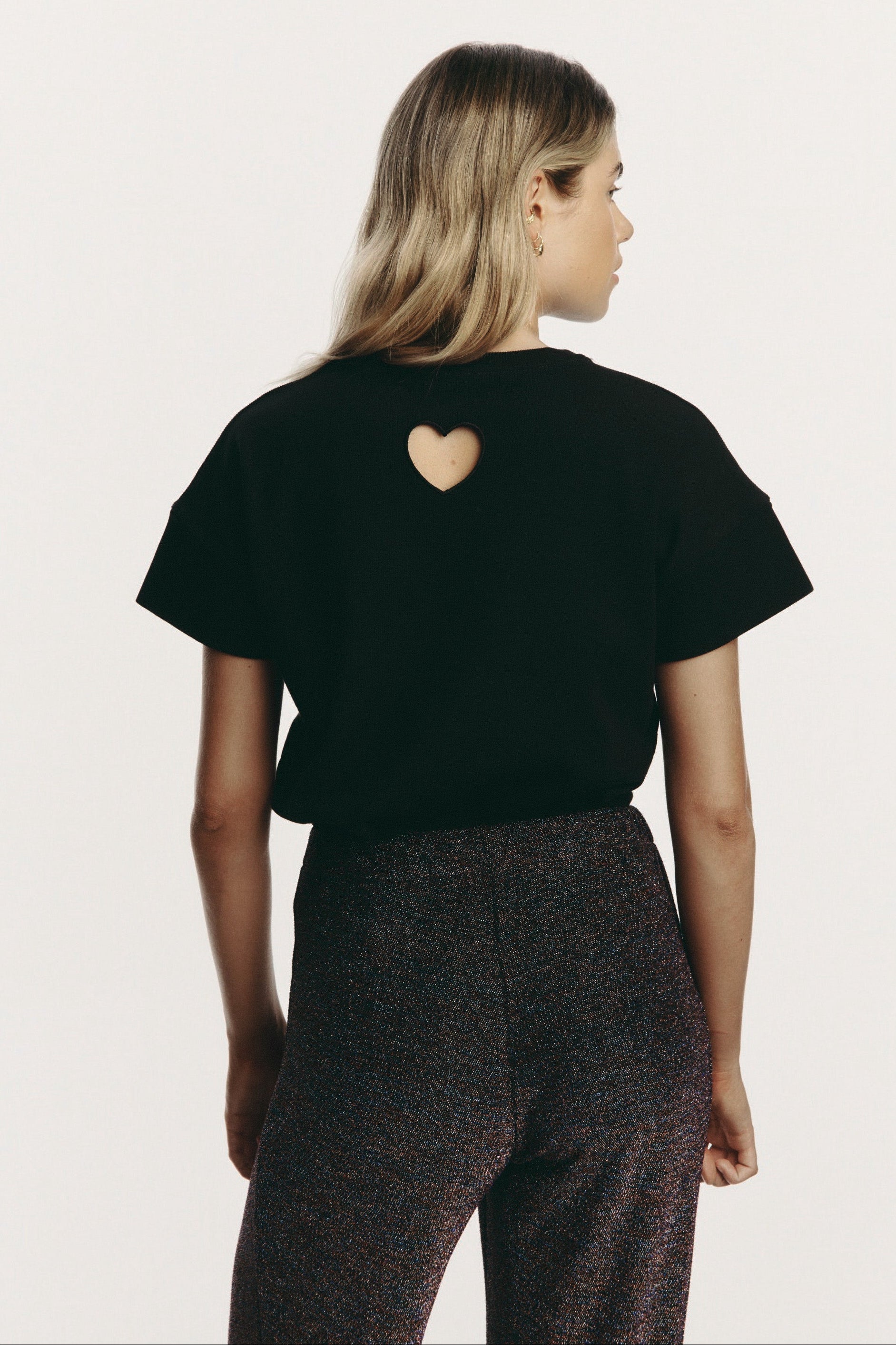 Petit Heart t-shirt - black