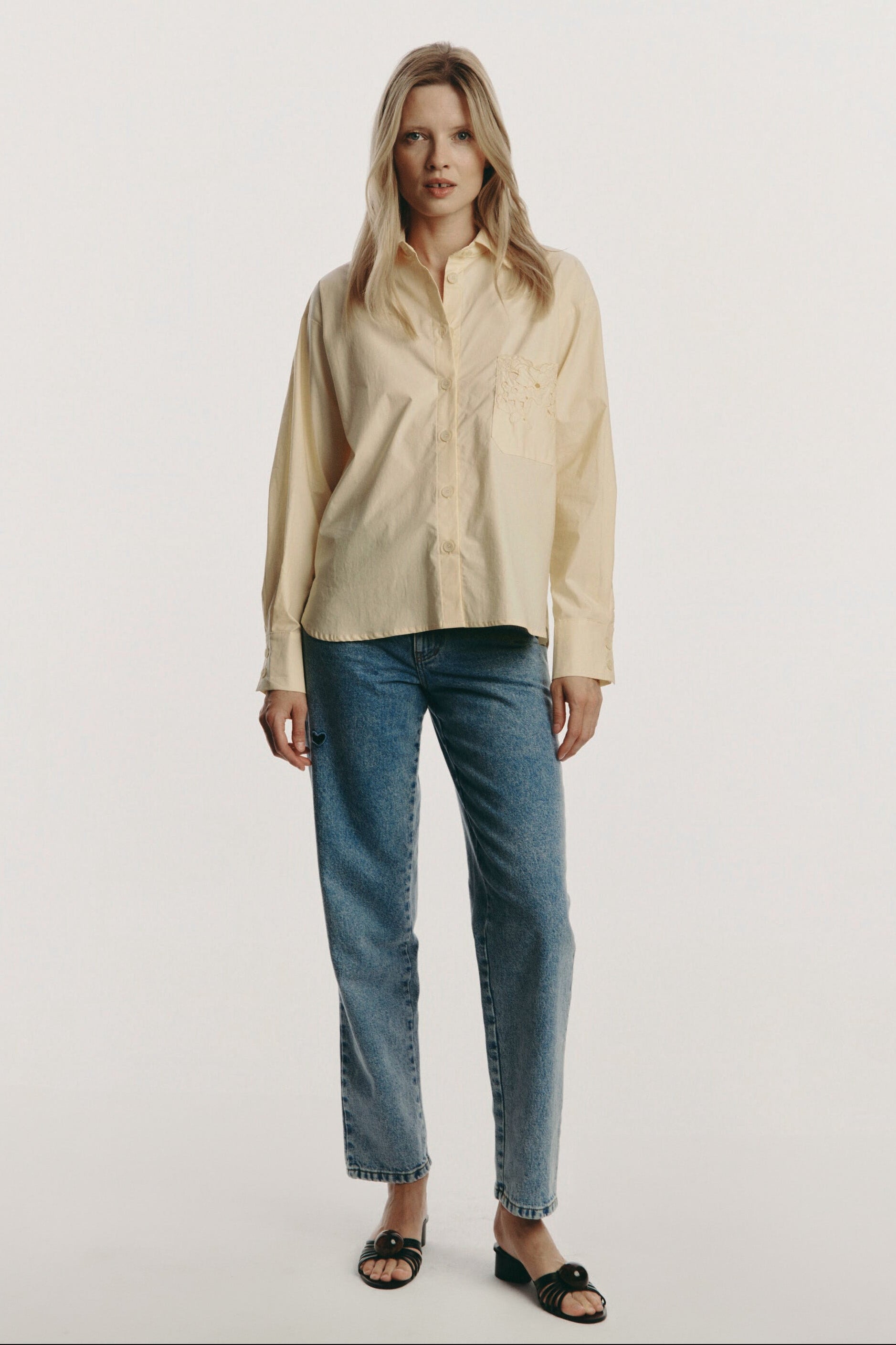 Lucas jeansy - light_blue