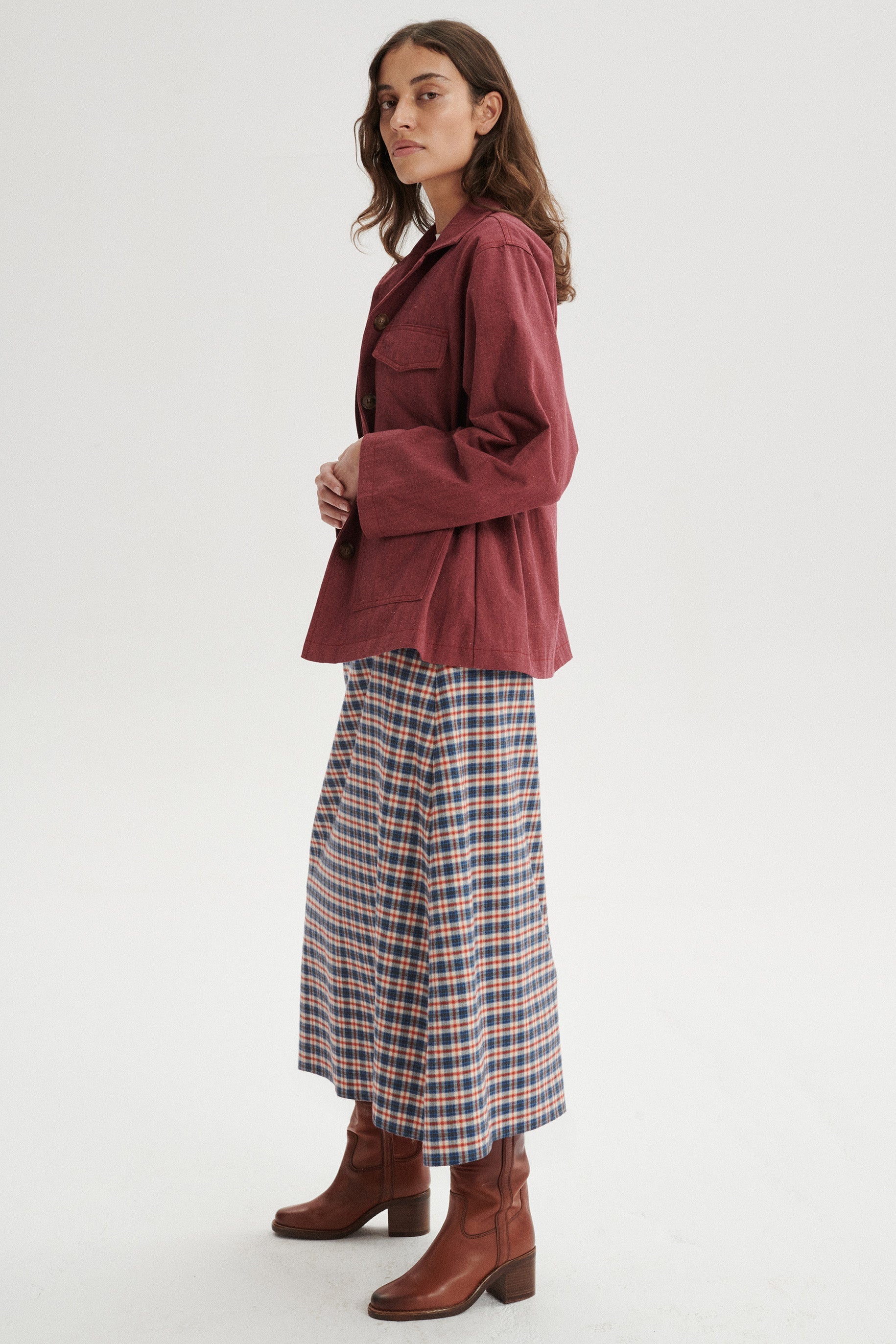 Eliott Sukienka w kratę