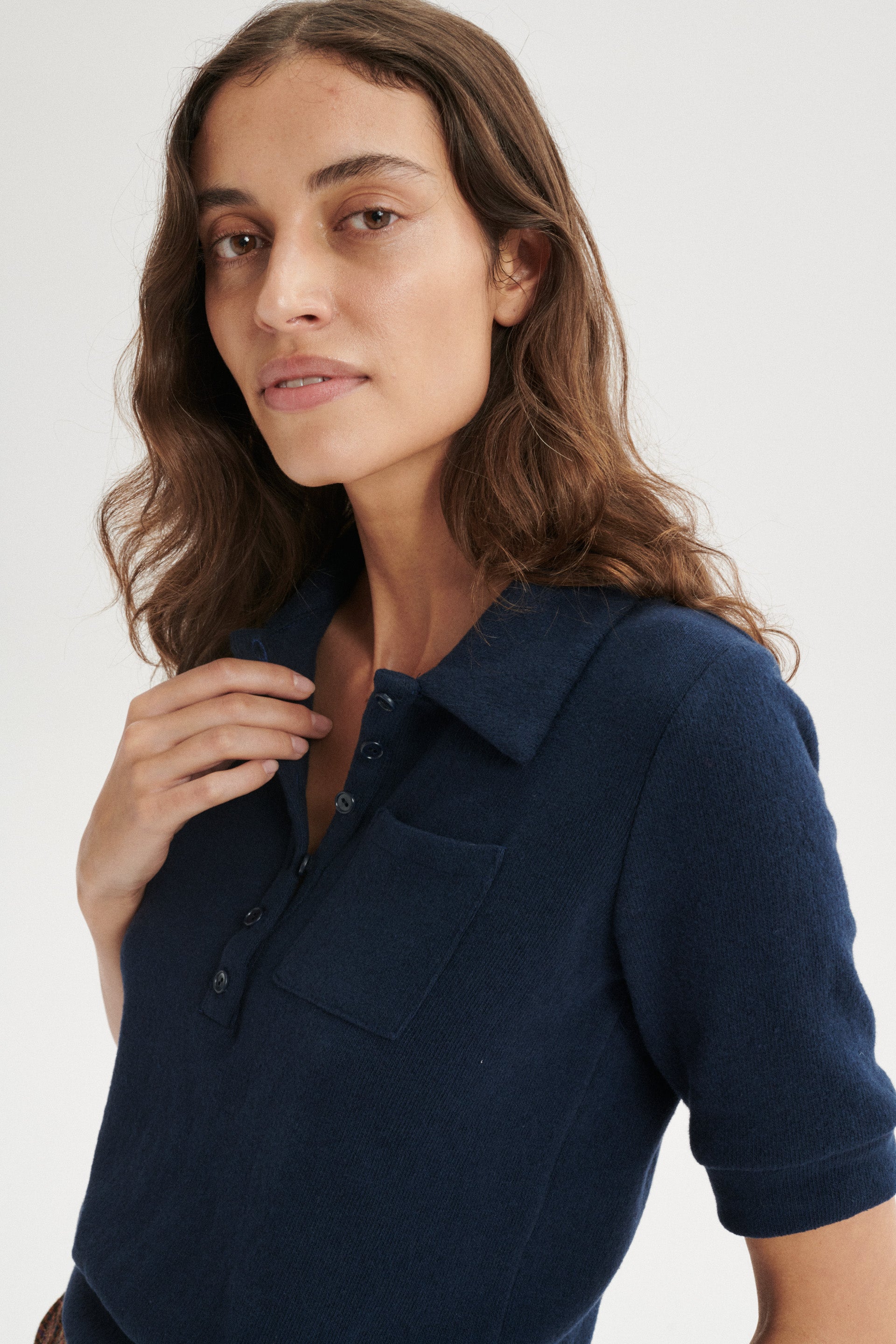 Antoine Polo z czesanej bawełny