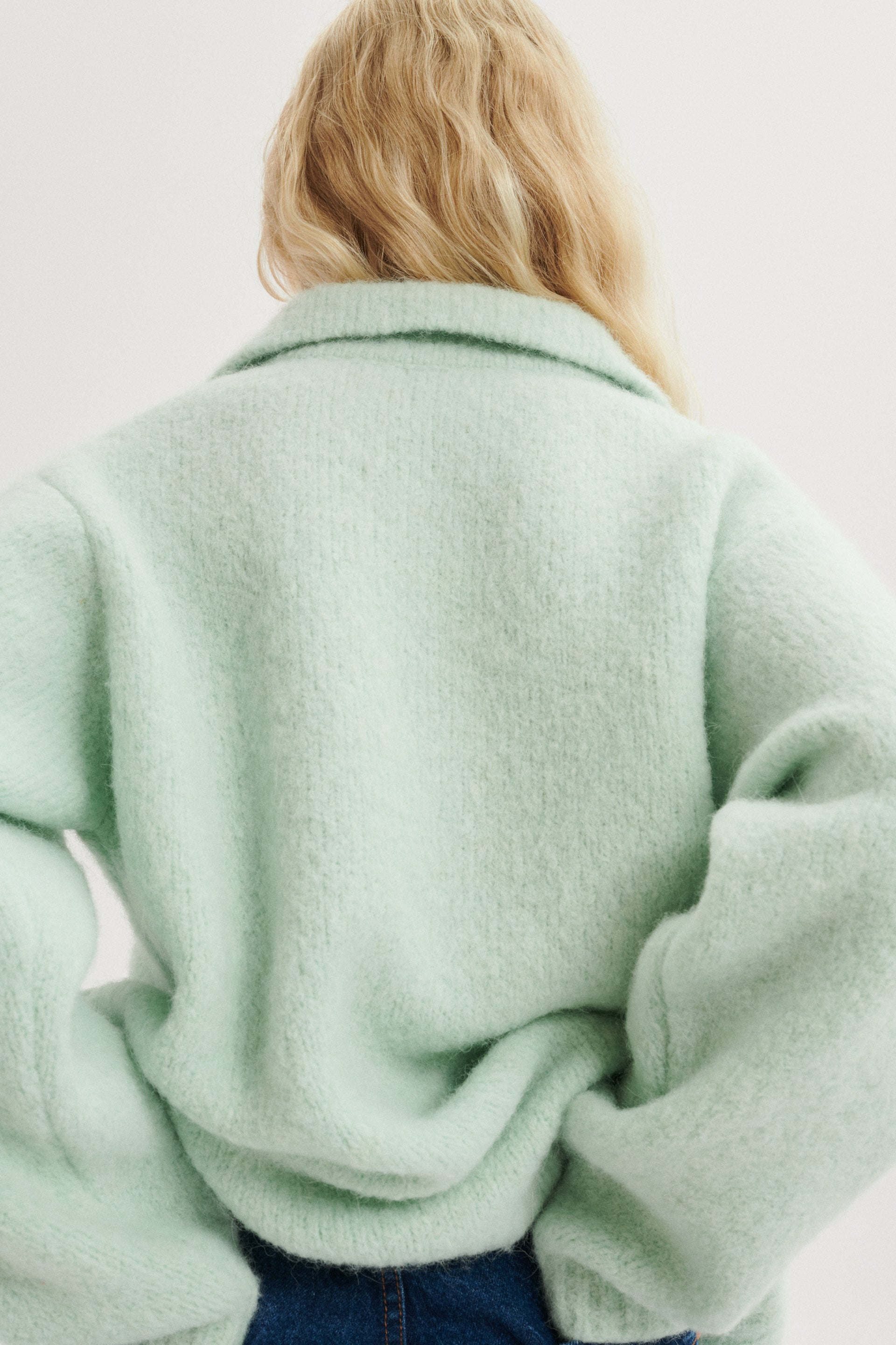 Augustin Sweter z baby alpaki