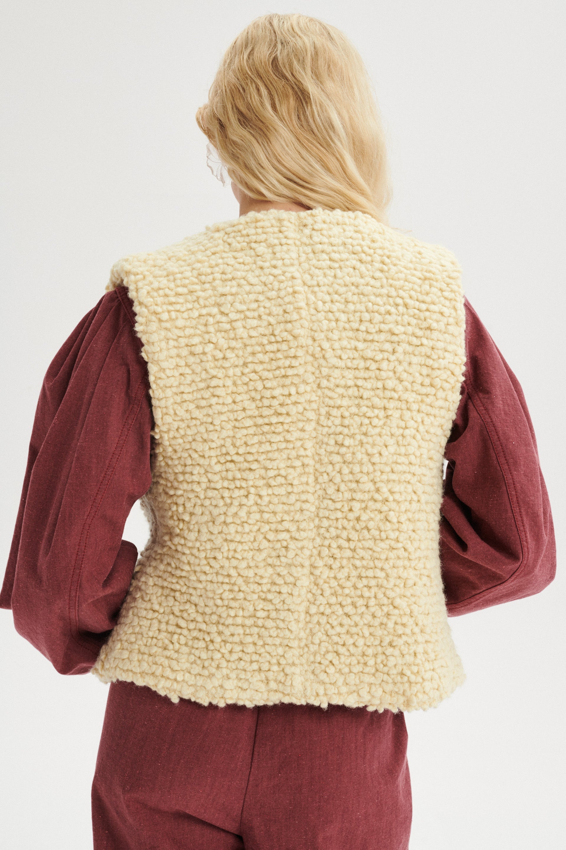 Evan Teddy Kamizelka z wełny