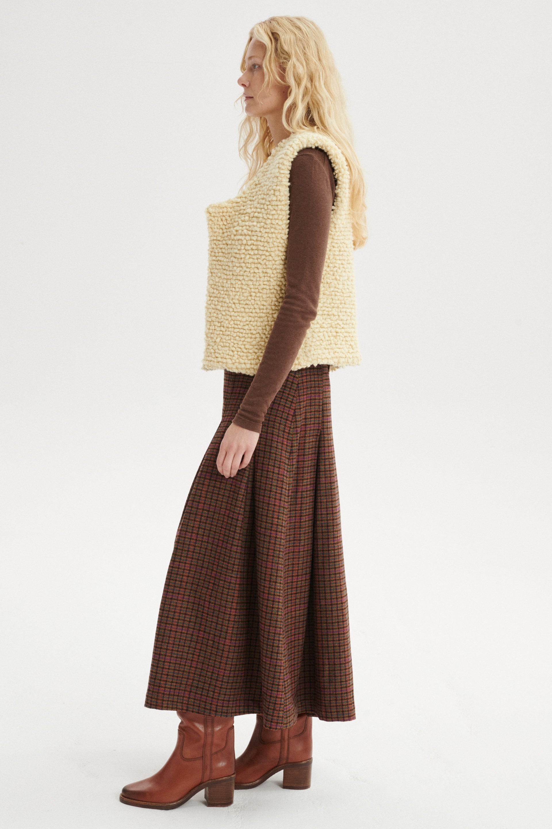 Ari Spódnica dopasowana z zaszewkami modelującymi