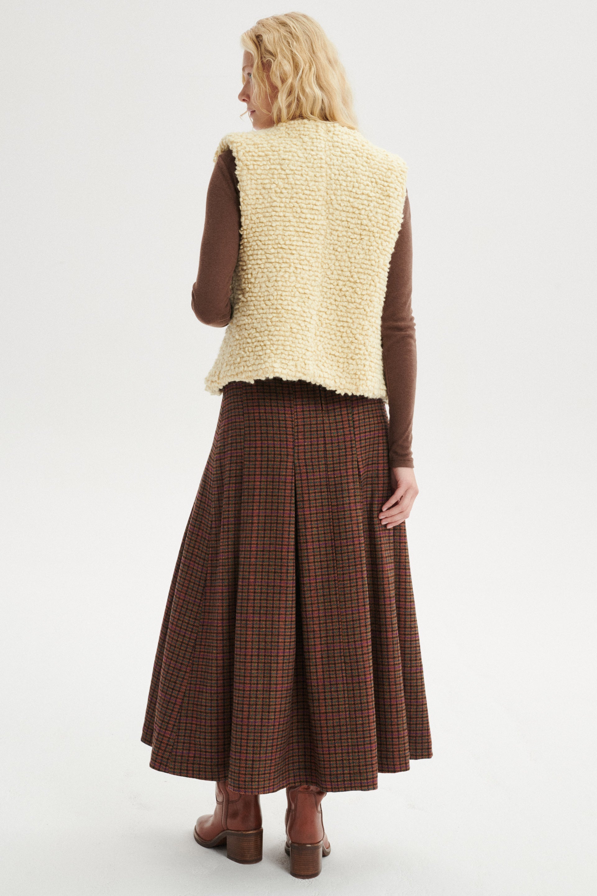 Evan Teddy Kamizelka z wełny