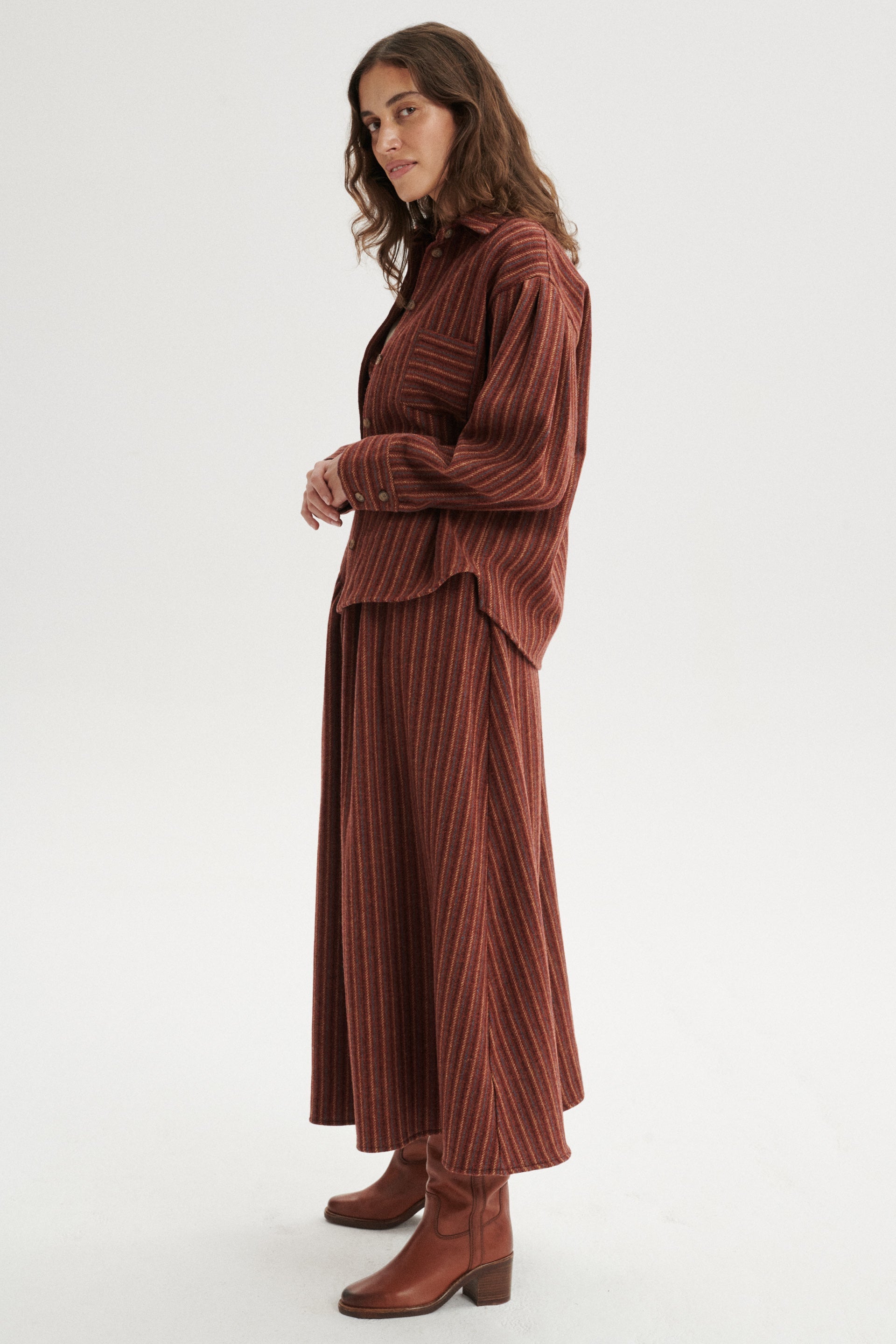 Fernand Koszula wełniana z podszewką