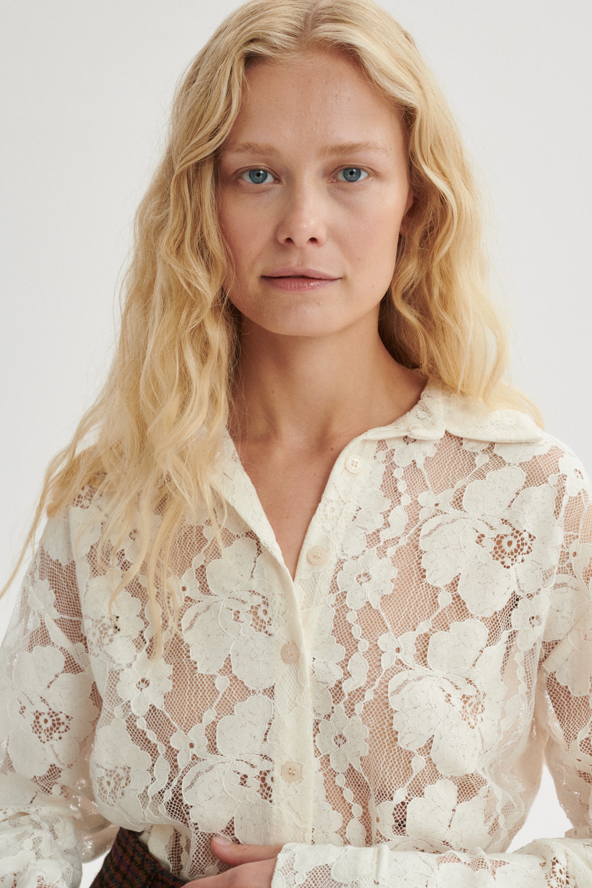 Jules Koszula koronkowa z krawatem