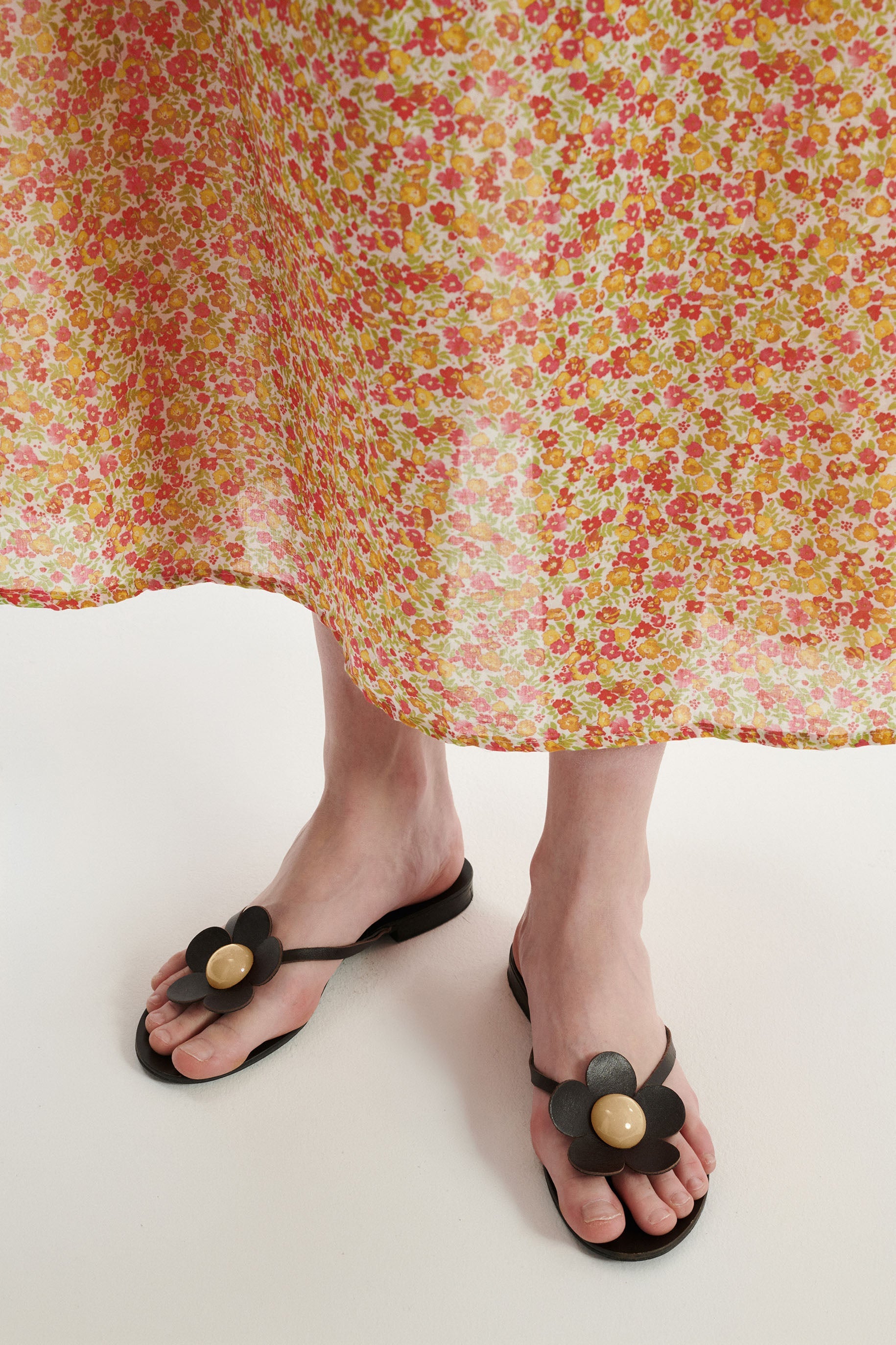 Flip Flops Kwiat - cream