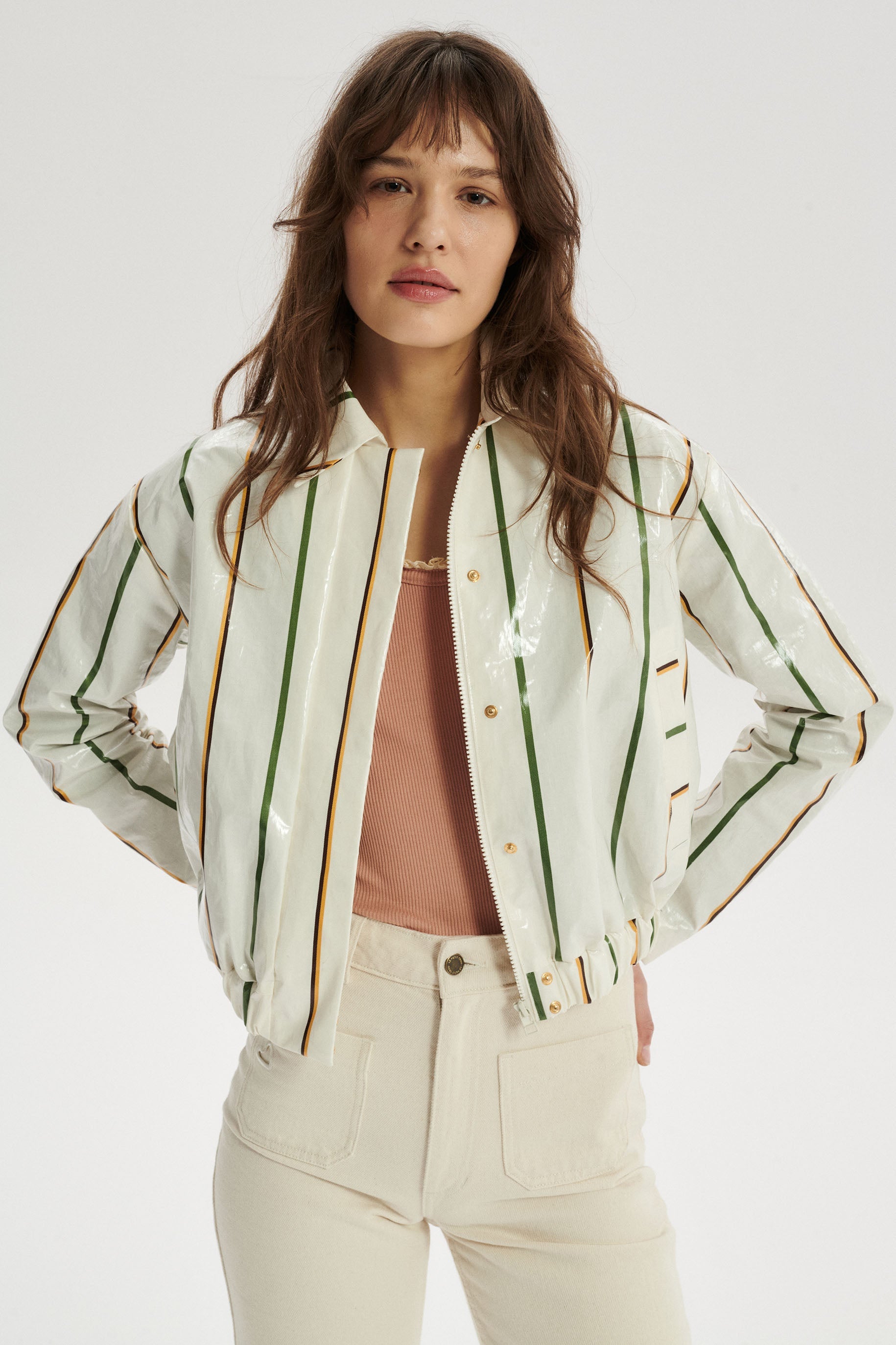 Irvin Kurtka bomber - cream
