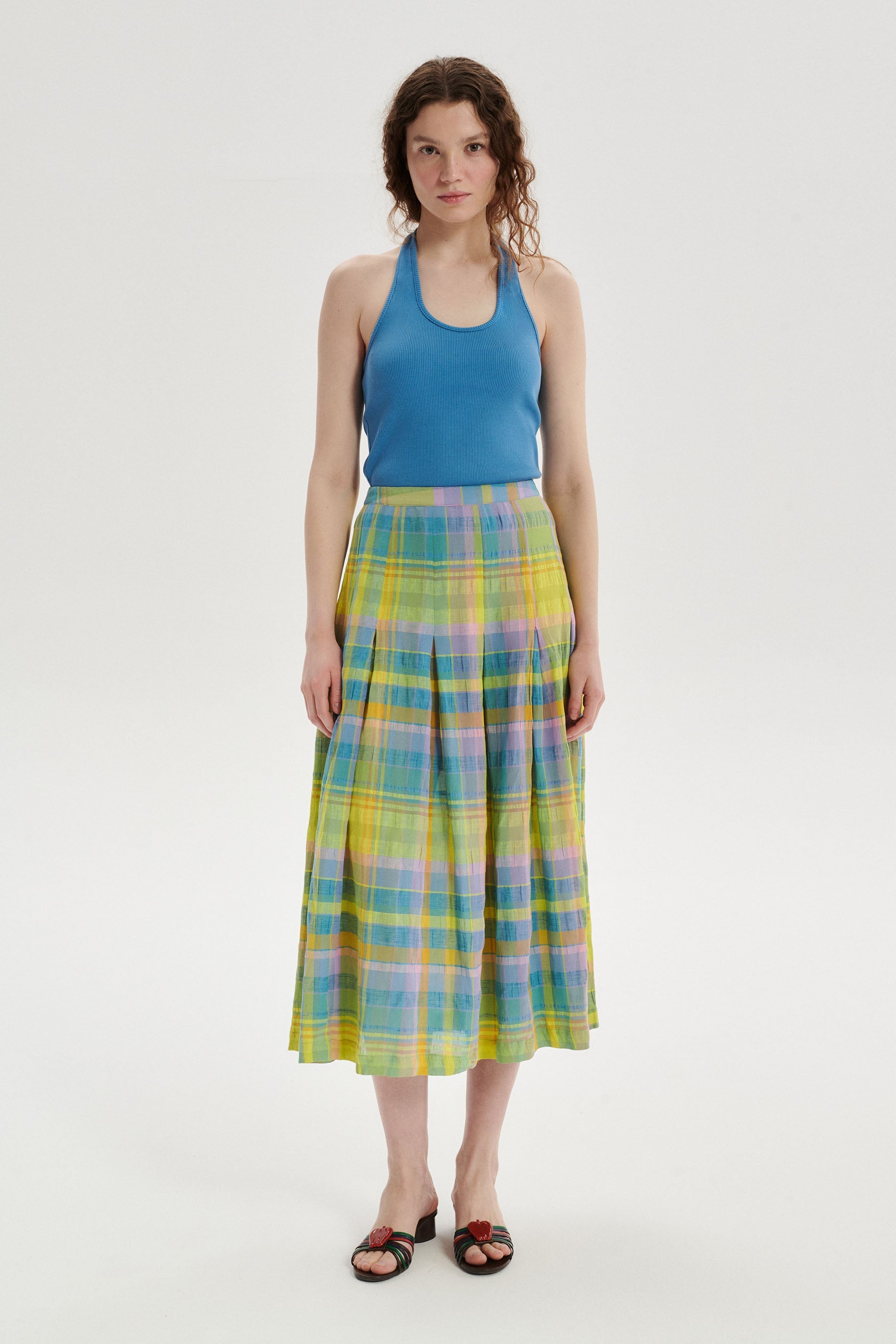 Arthur Spódnica maxi - green
