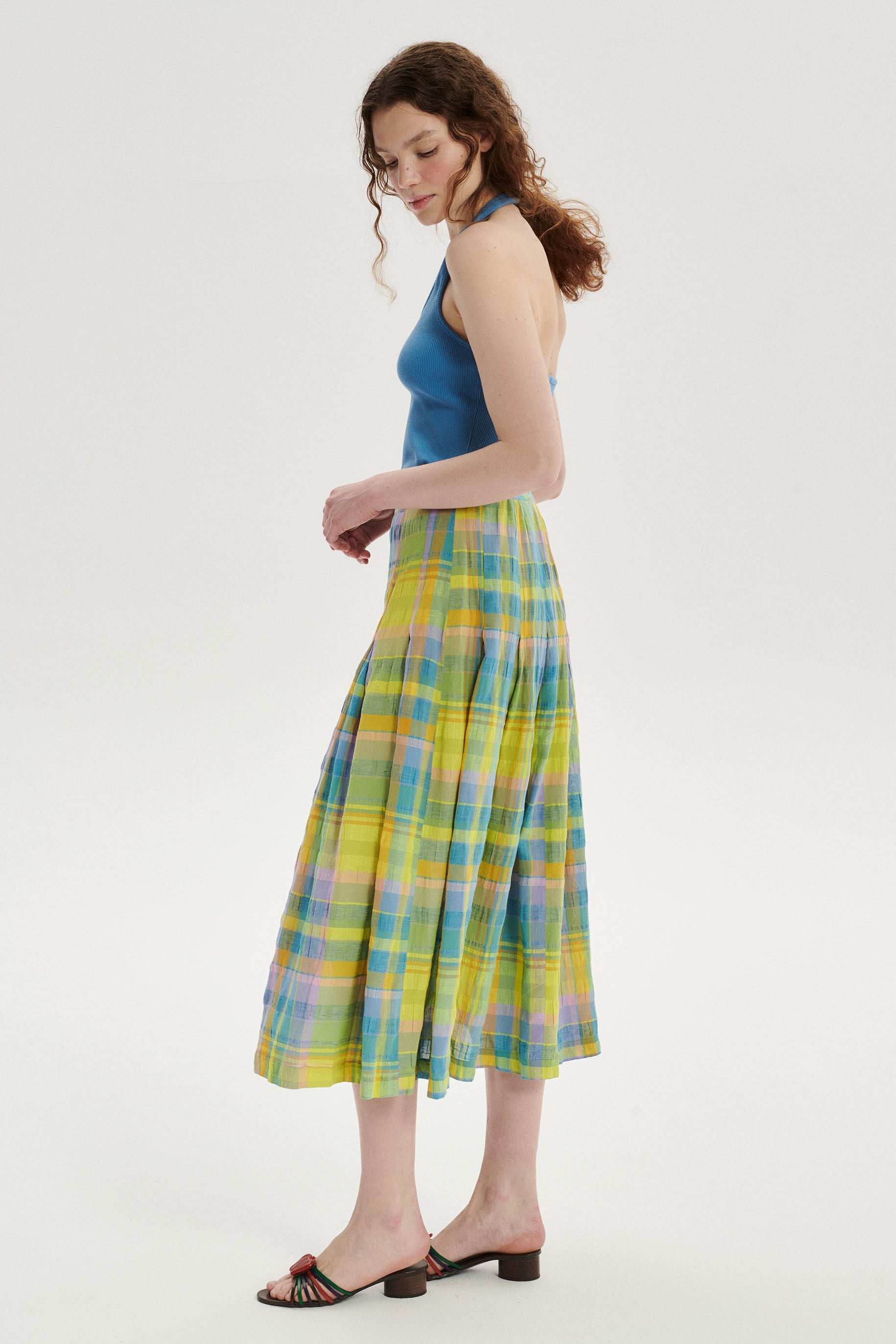 Arthur Spódnica maxi - green