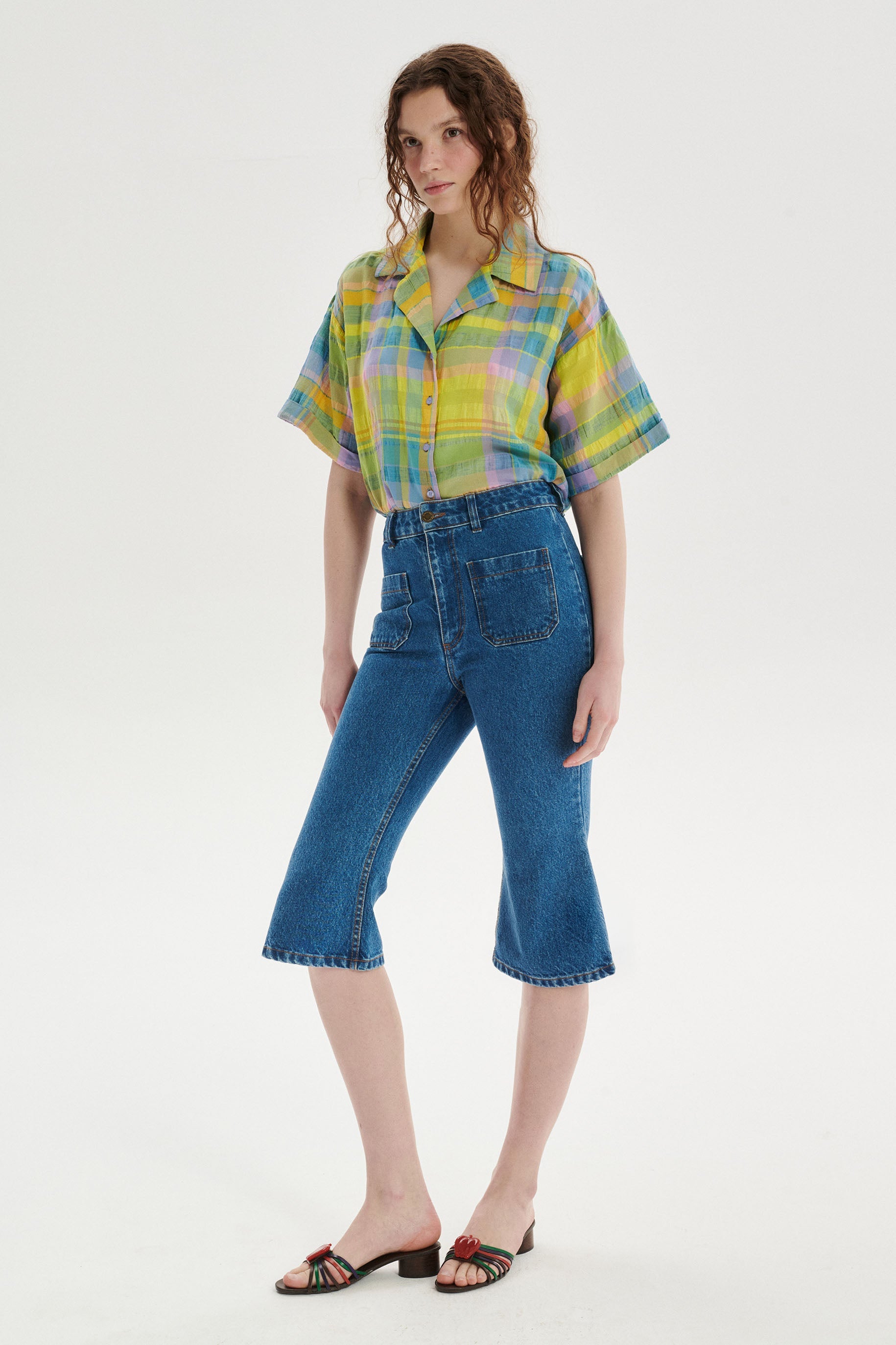 Florent Denim spodnie capri