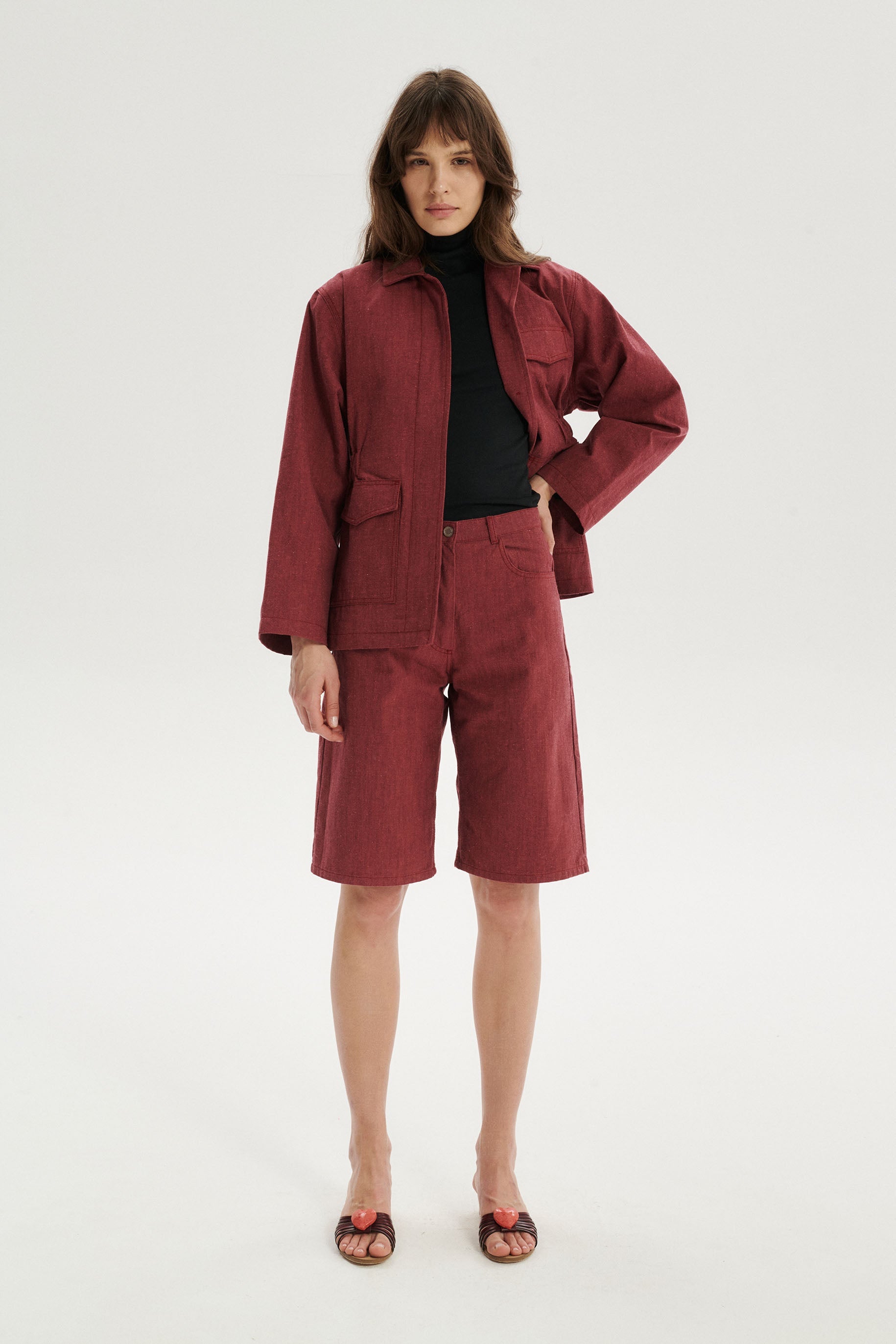 Boris Jeansowe bermudy