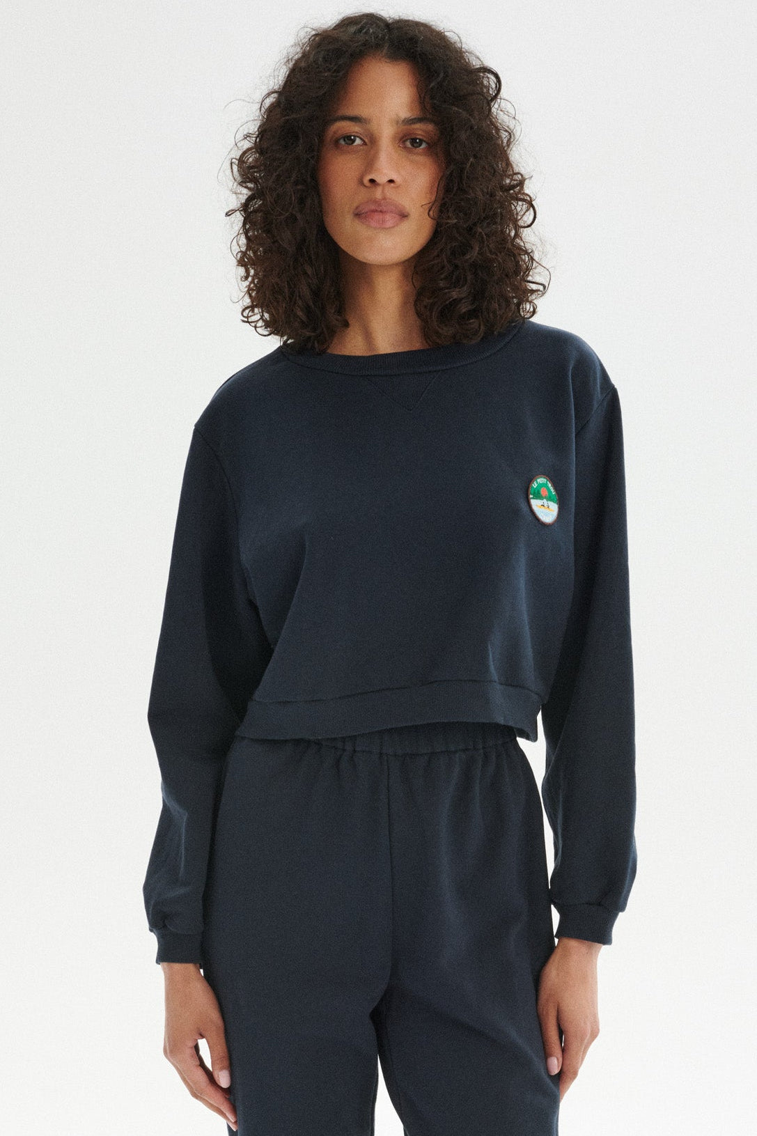 Camp Krótka bluza z organicznej bawełny