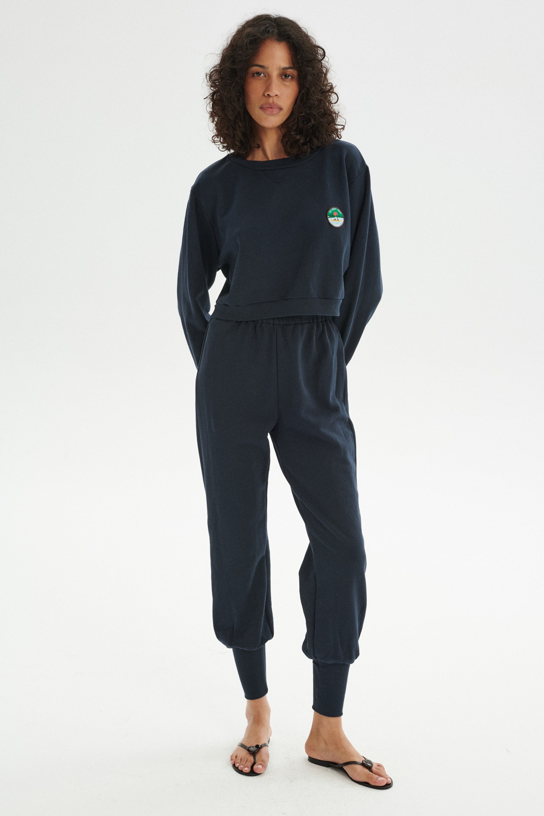 Camp Krótka bluza z organicznej bawełny