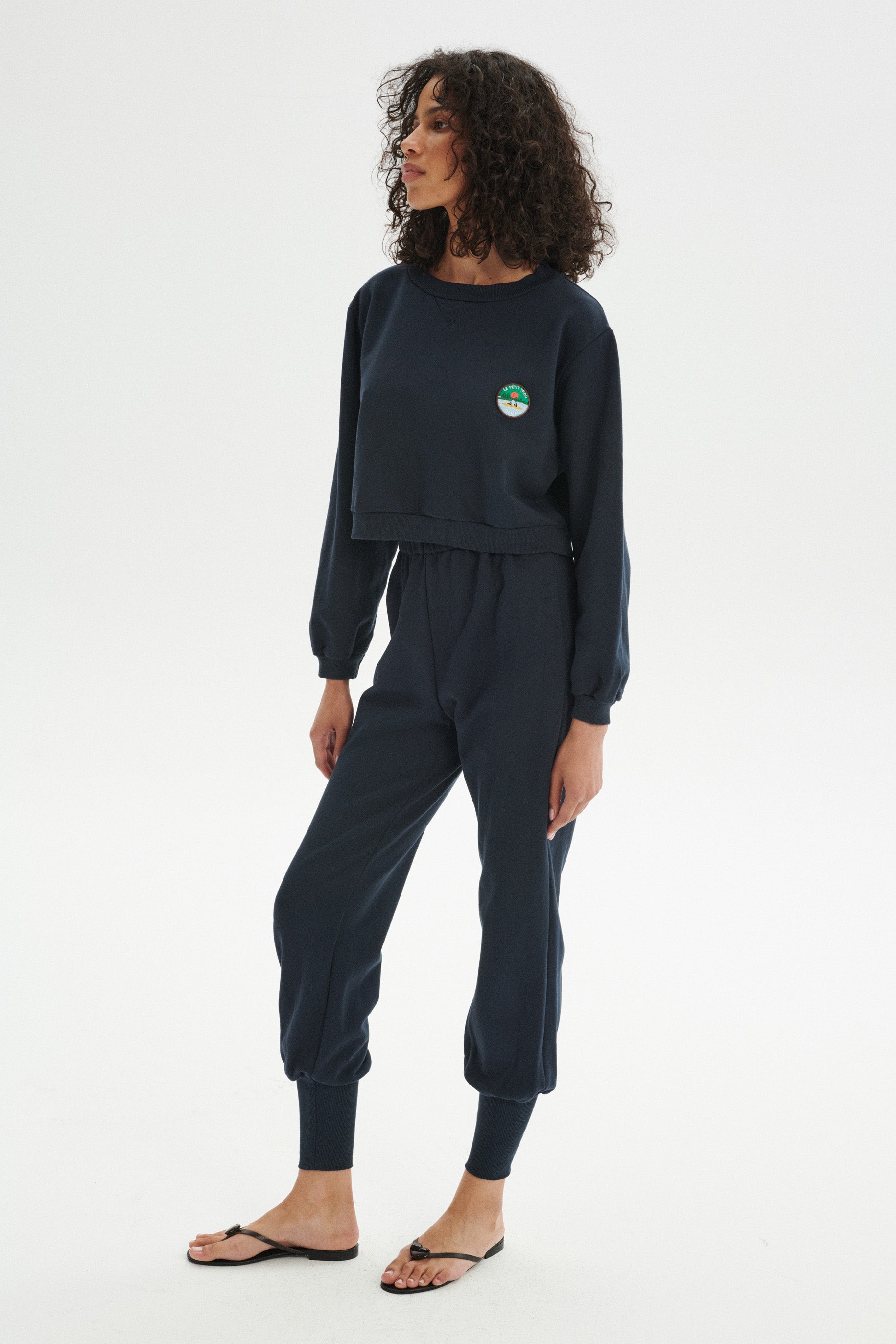 Camp Krótka bluza z organicznej bawełny