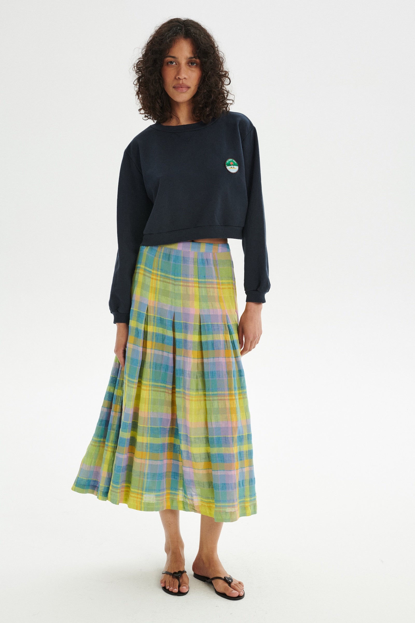 Camp Krótka bluza z organicznej bawełny
