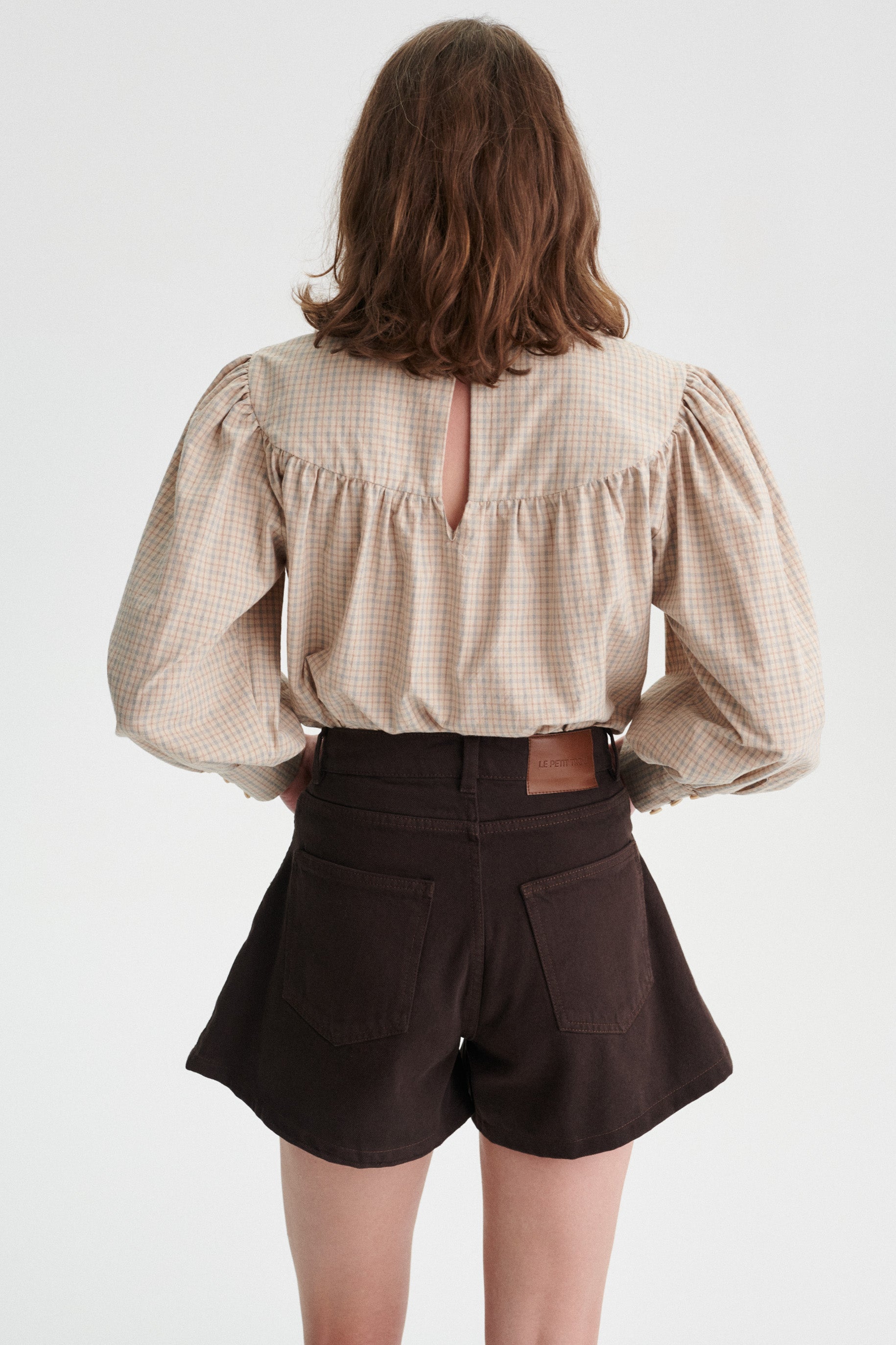 Jacob Denim Szorty - brown