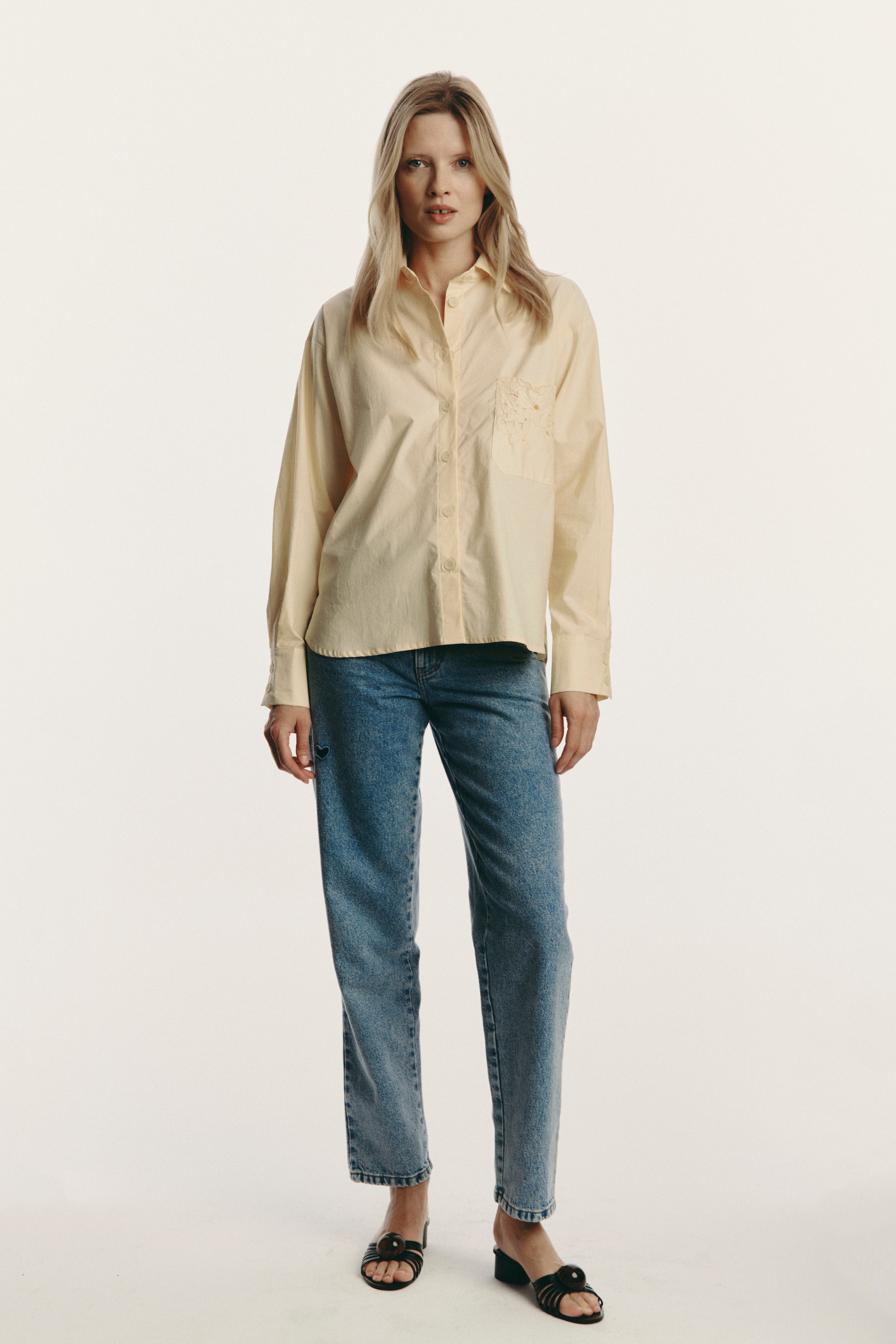 Lucas jeansy - light_blue