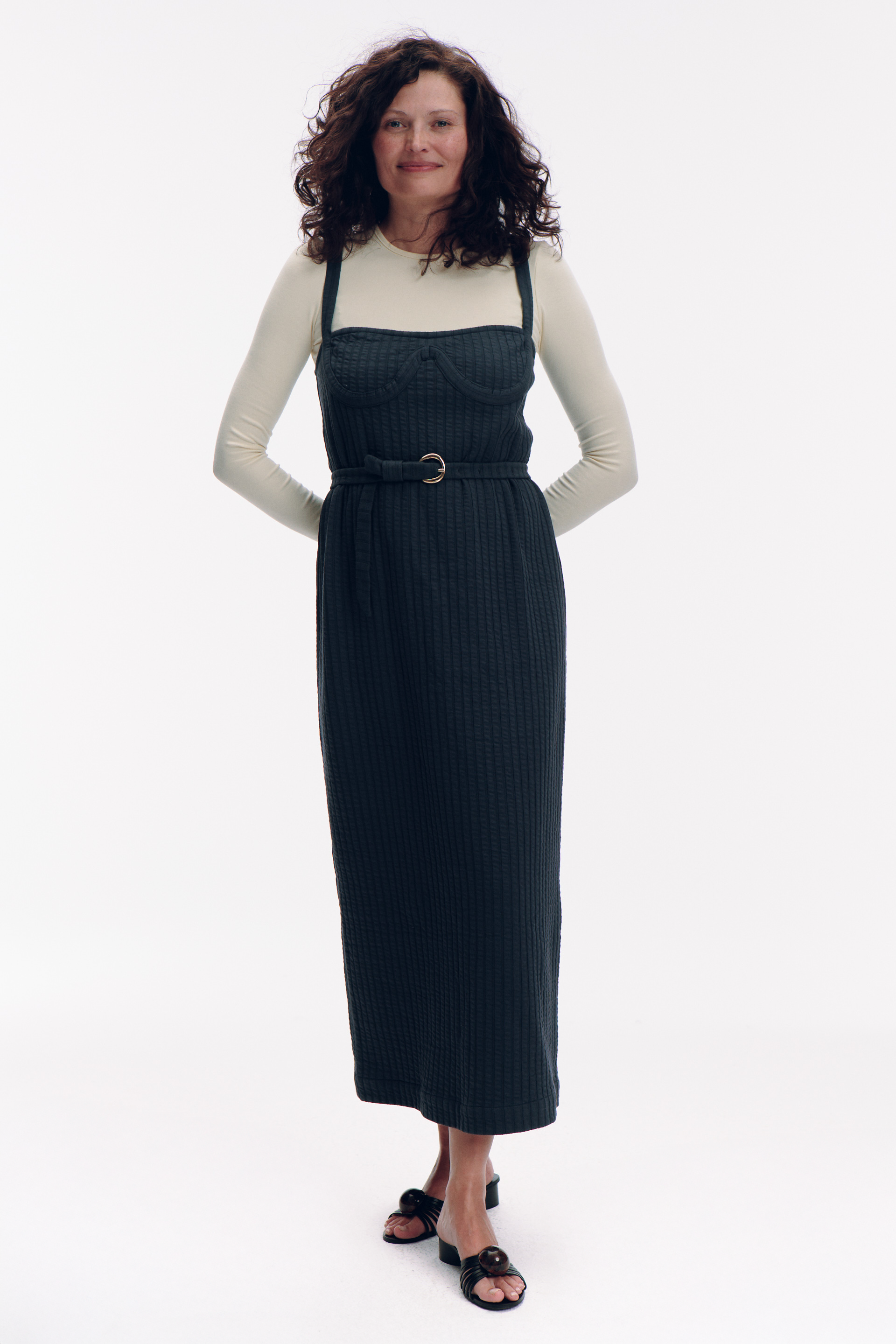 Basile sukienka - dark grey