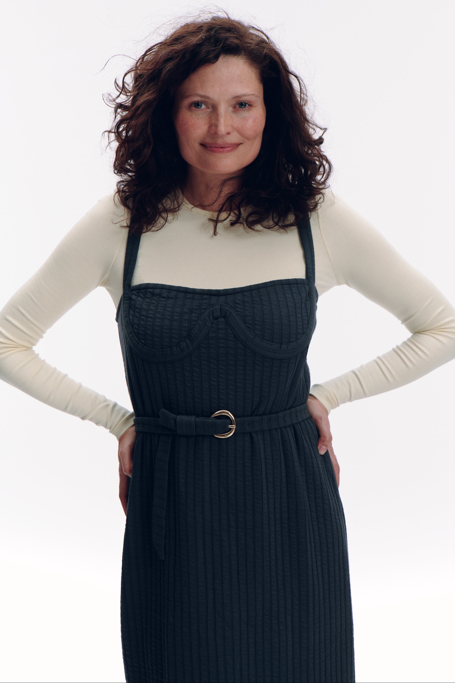 Basile sukienka - dark grey