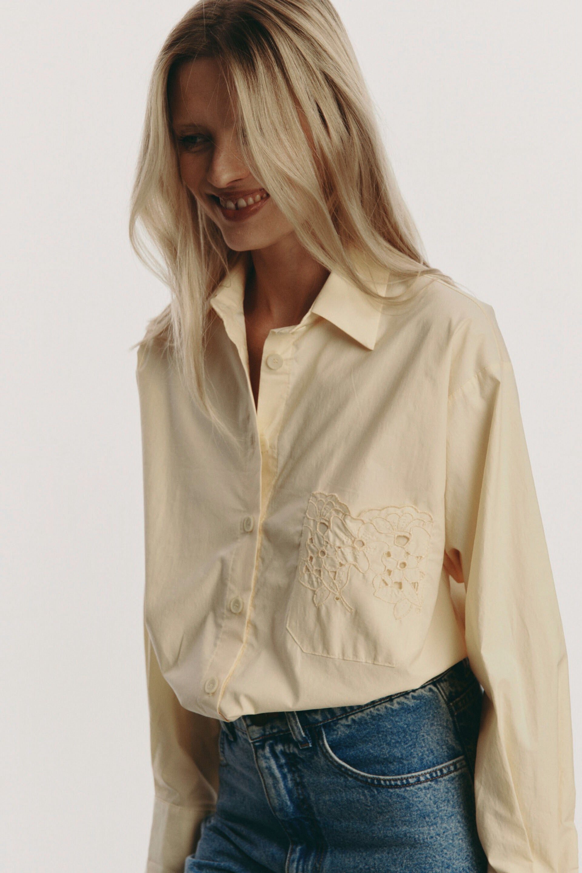 Lucas jeansy - light_blue