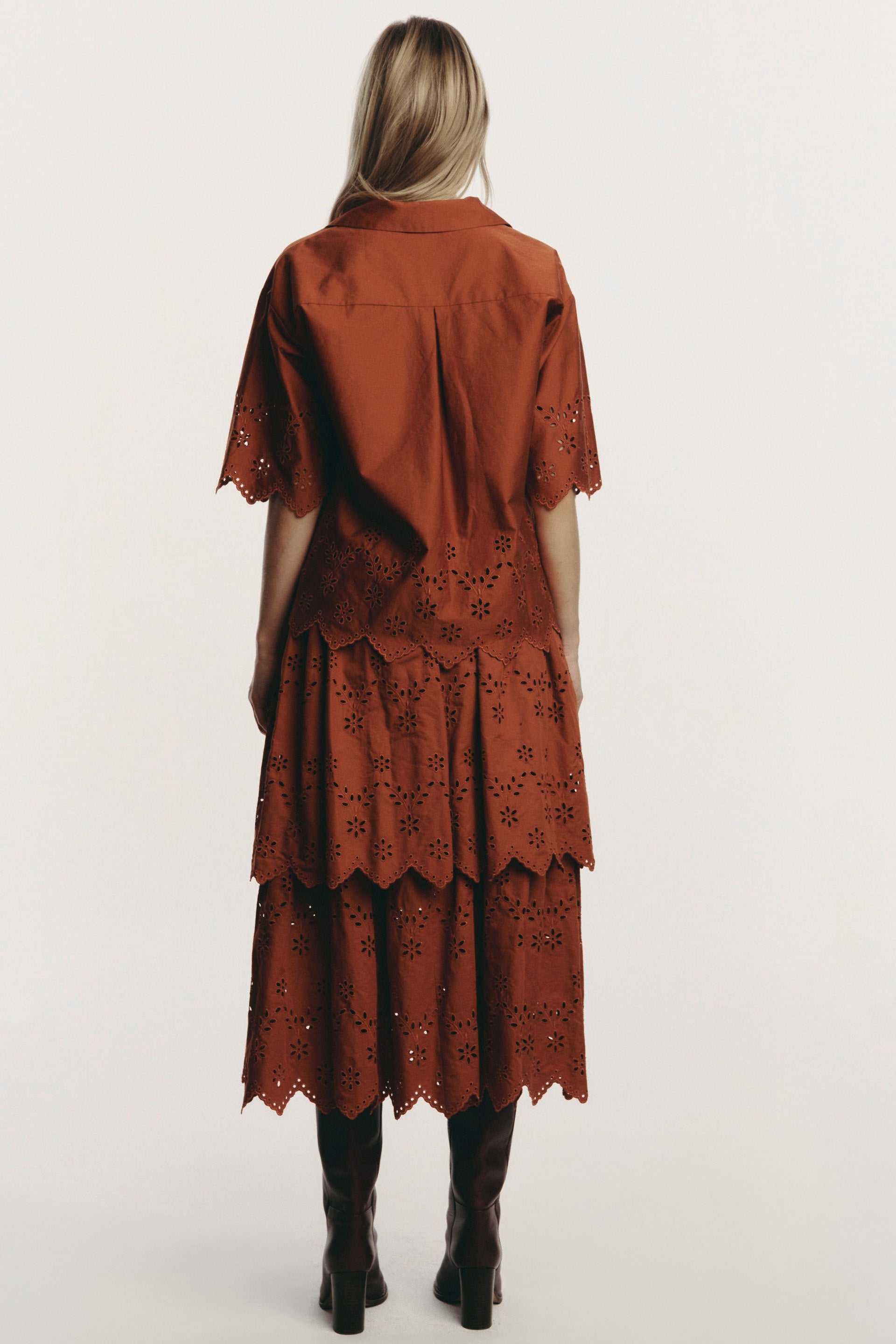 Elio koszula - brick