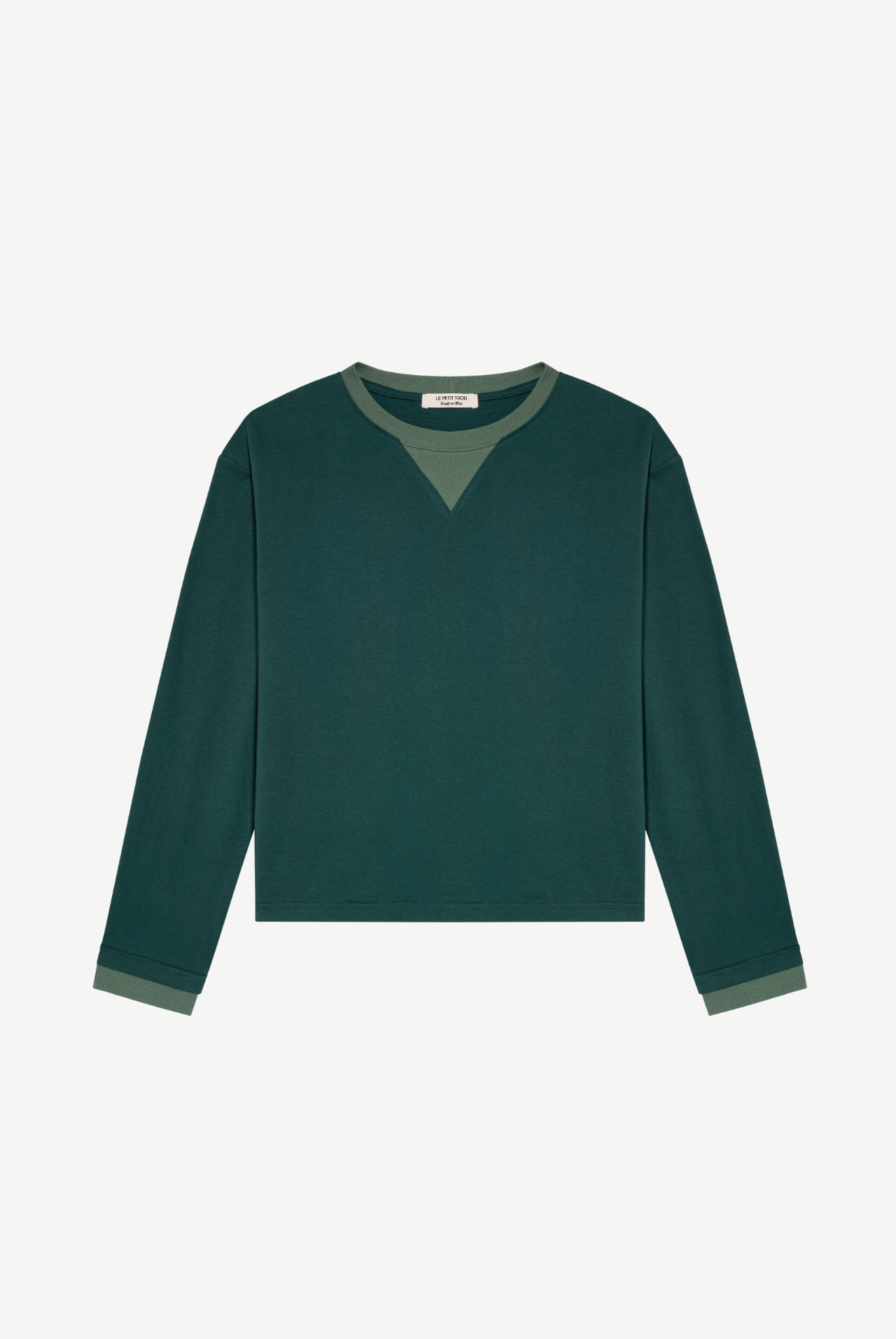 Soan Vintage longsleeve z subtelnymi poduszkami