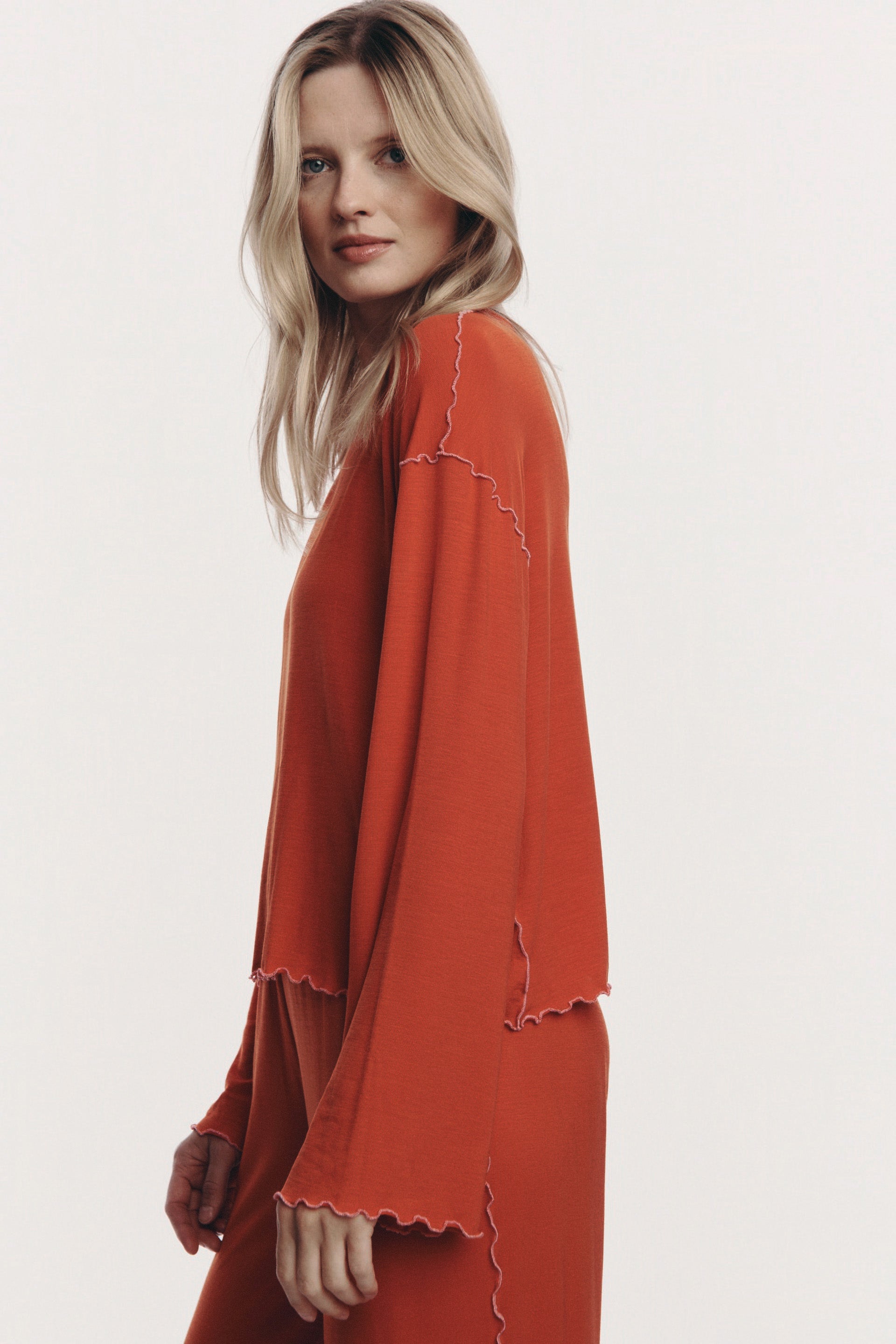 Leo longsleeve - orange